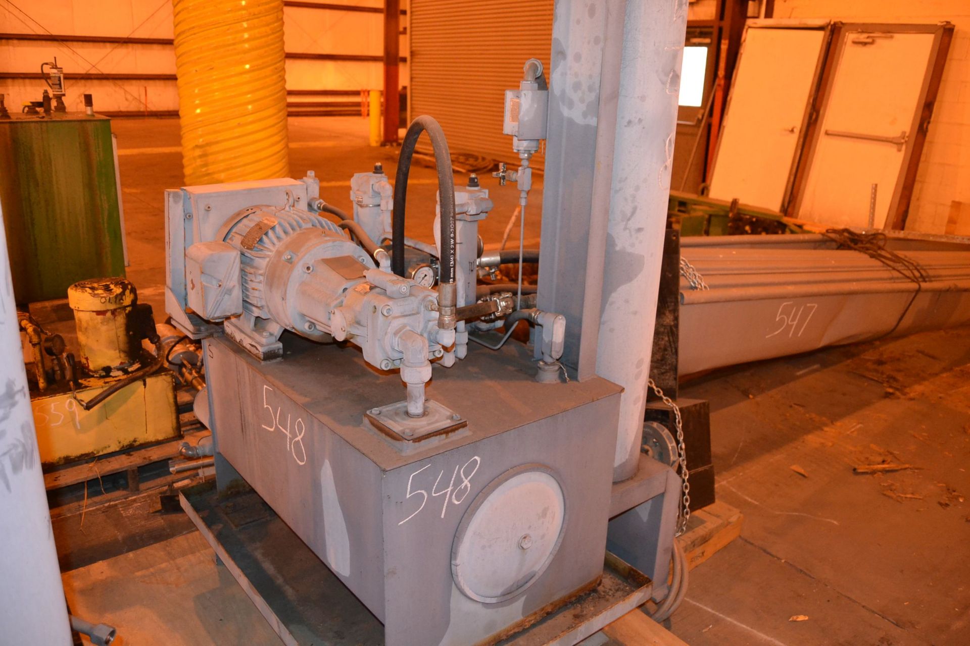 10 HP HYDRAULIC POWER PACK - Image 2 of 2