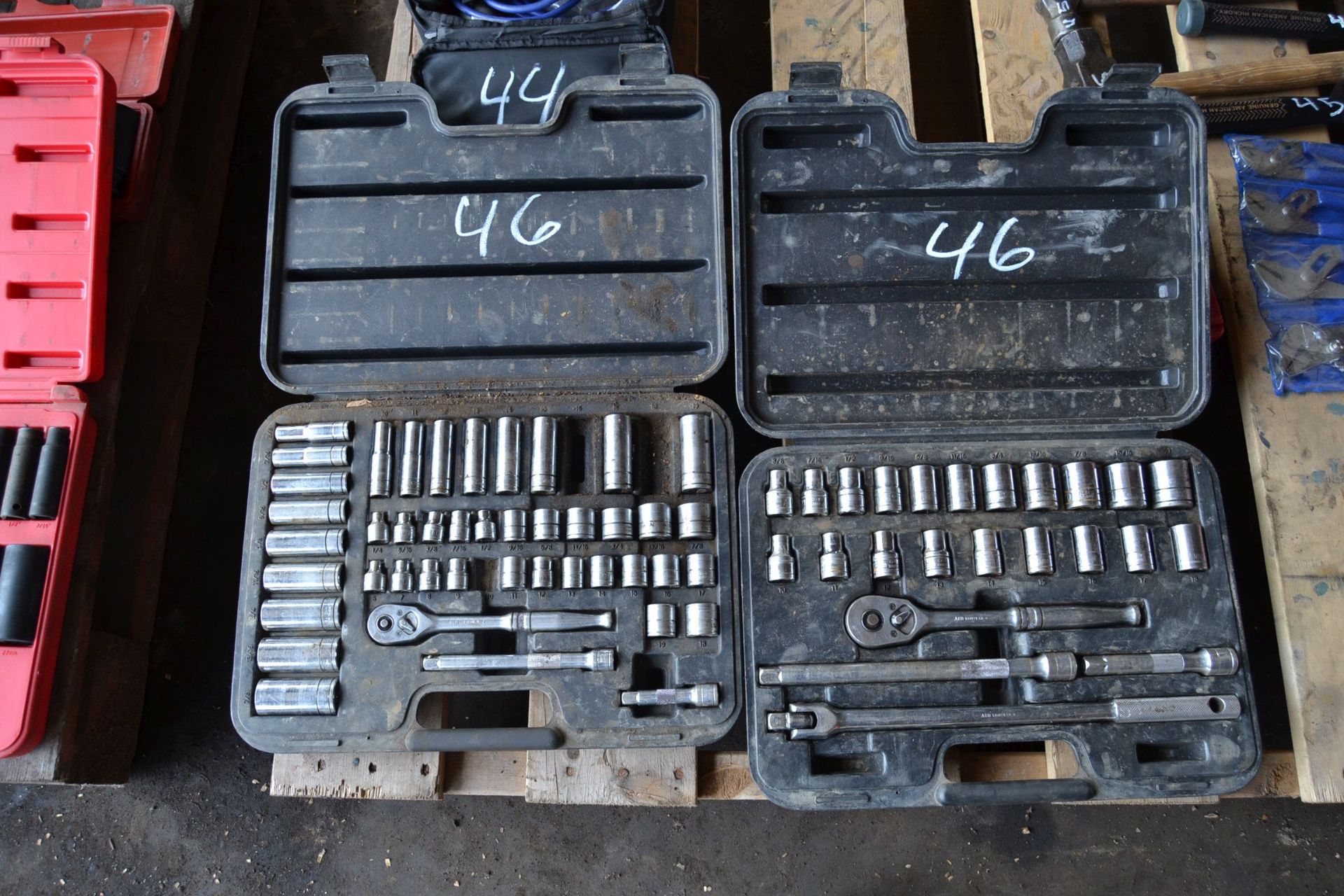 (2) ATD RACHET & SOCKET SETS