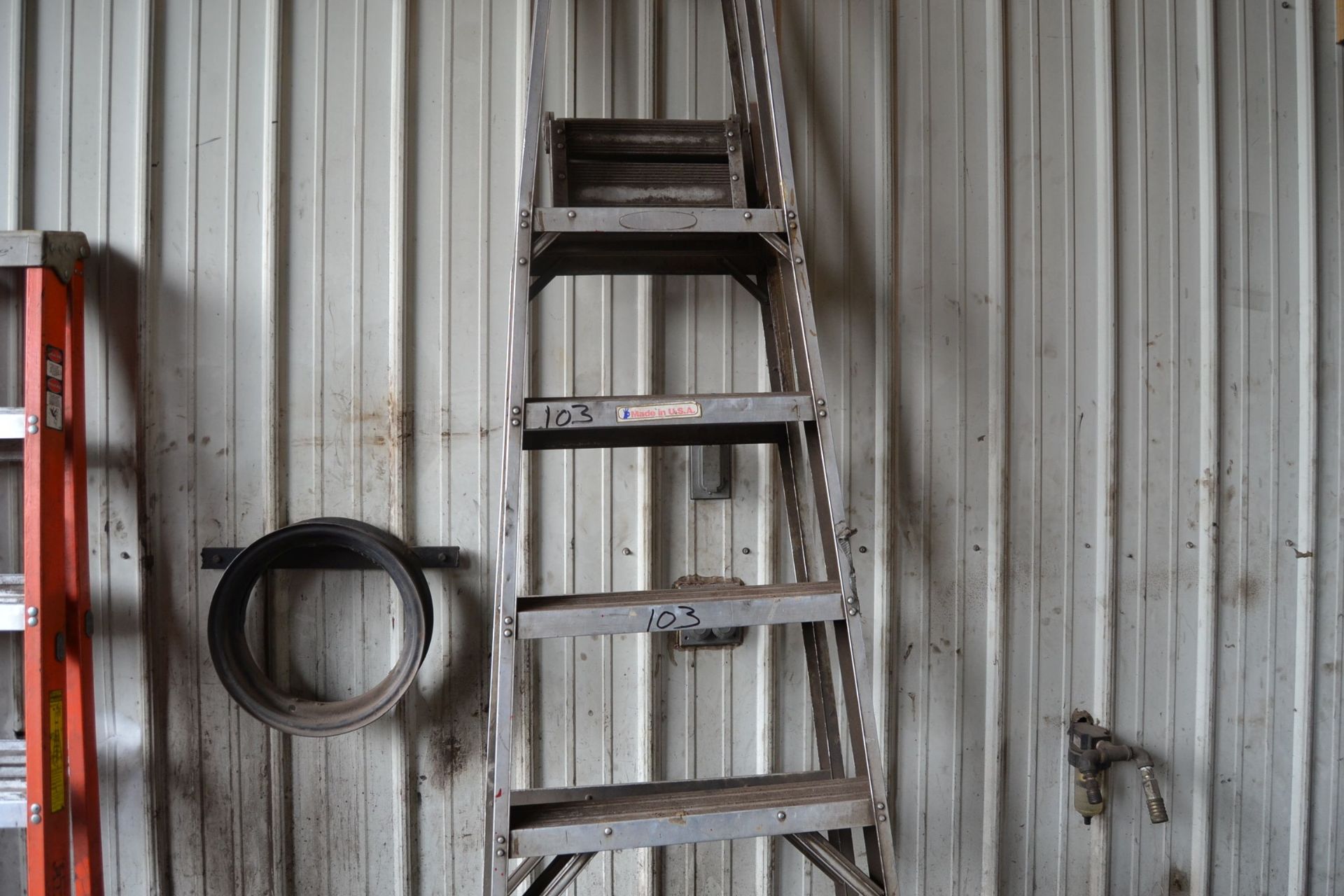 WERNER ALUMINUM A FRAME LADDER - Image 3 of 3