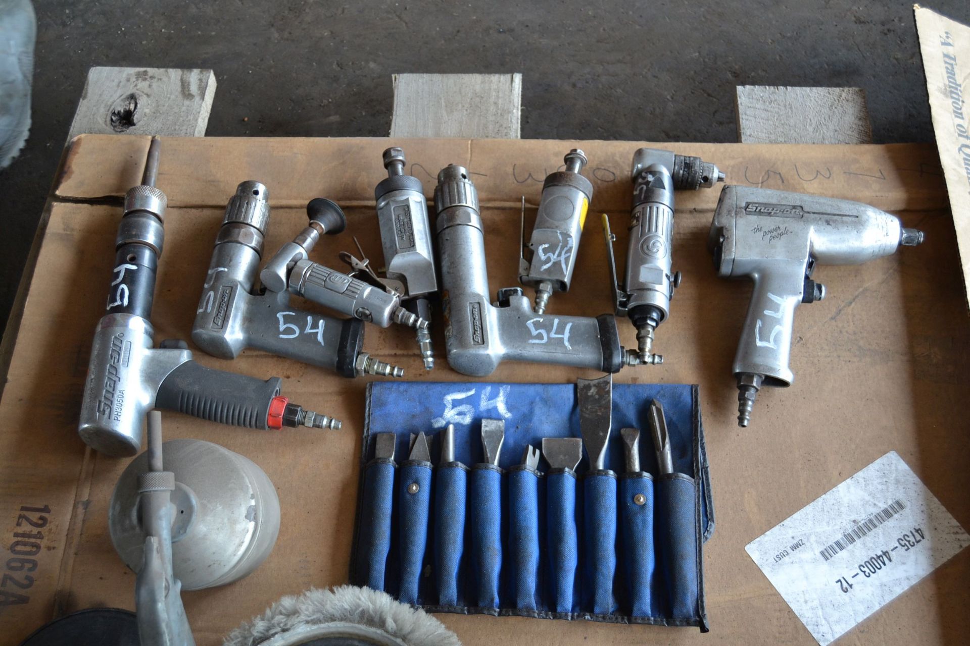 LOT OF AIR TOOLS, DRILLS & IMPACTS - Image 2 of 2