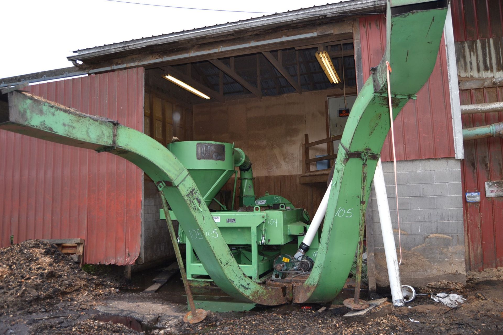 PHELPS DUAL TRAILER LOADING SYSTEM W/25 HP MOTOR - Image 2 of 2