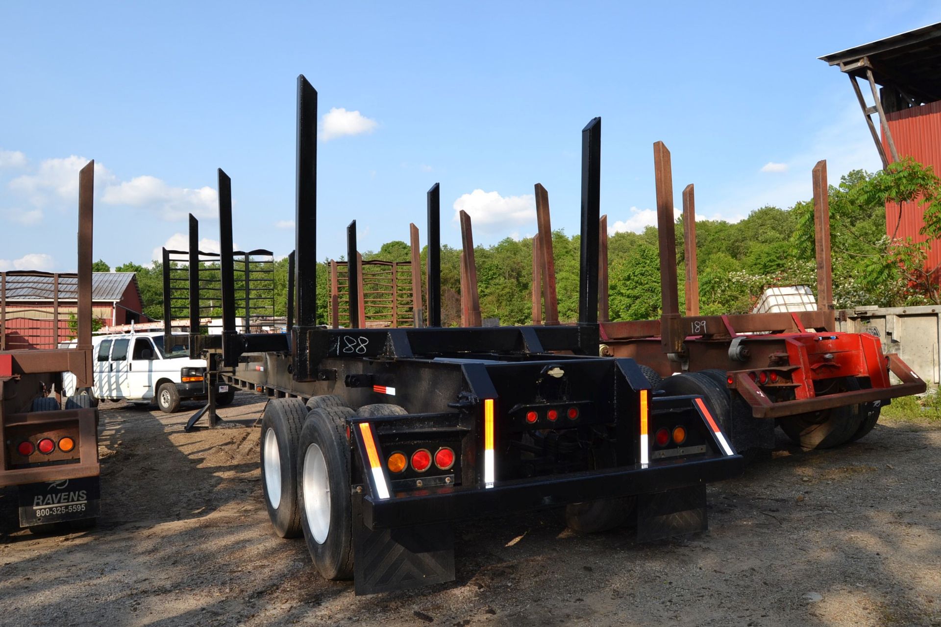 1996 ITI DOUBLE BUNK LOG TRAILER - Image 2 of 2