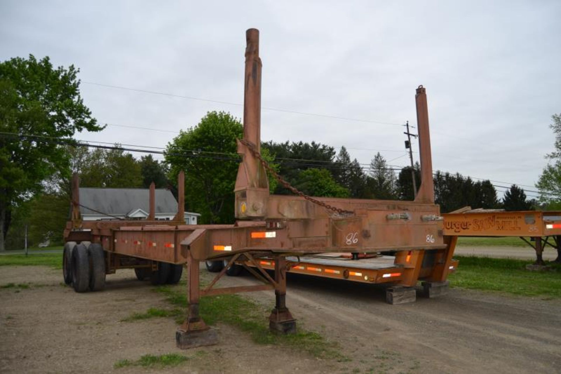 1969 FRUEHAUF 38' LOG TRAILER SN# FWE898083 - Image 2 of 3