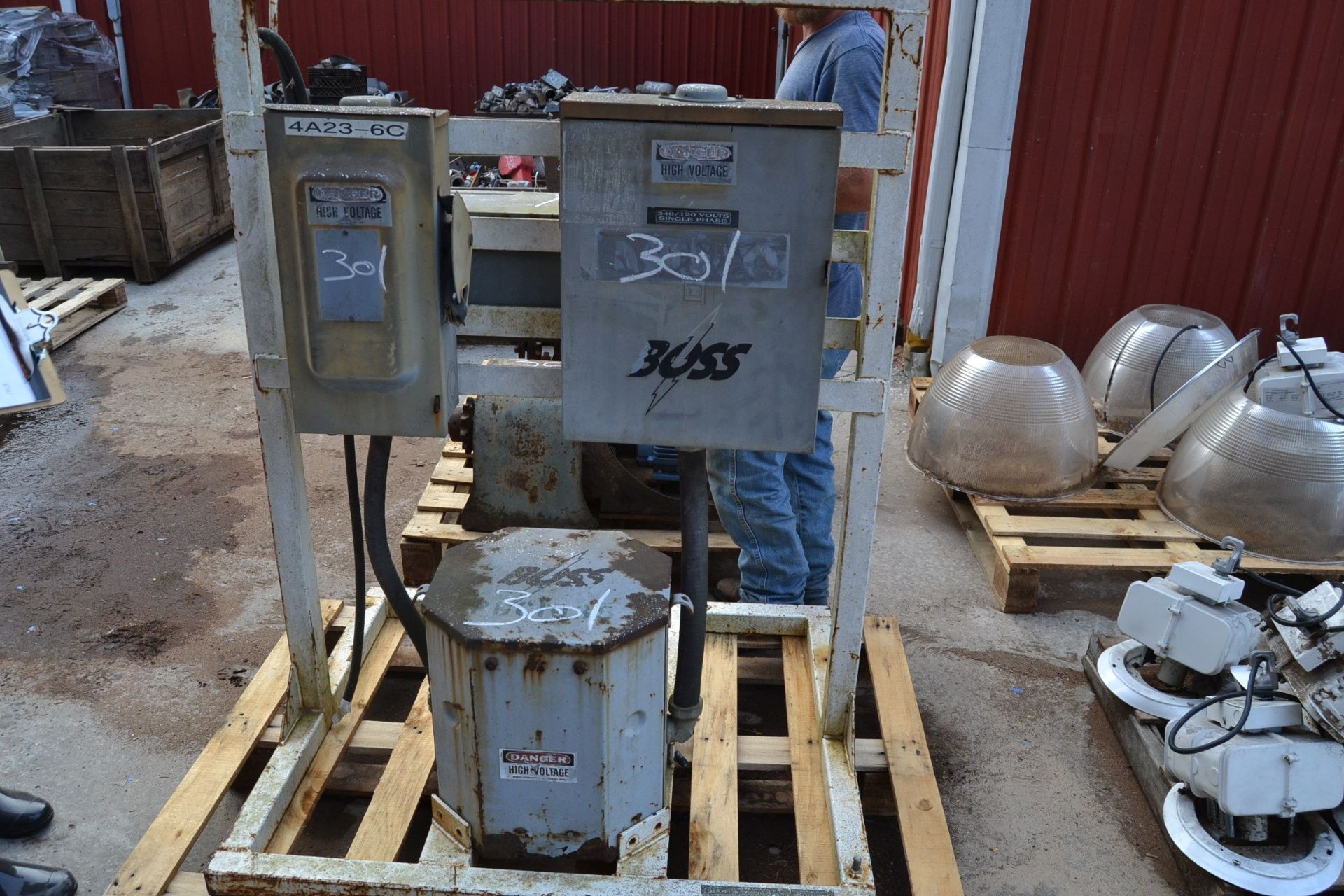 PALLET OF TRANSFORMER