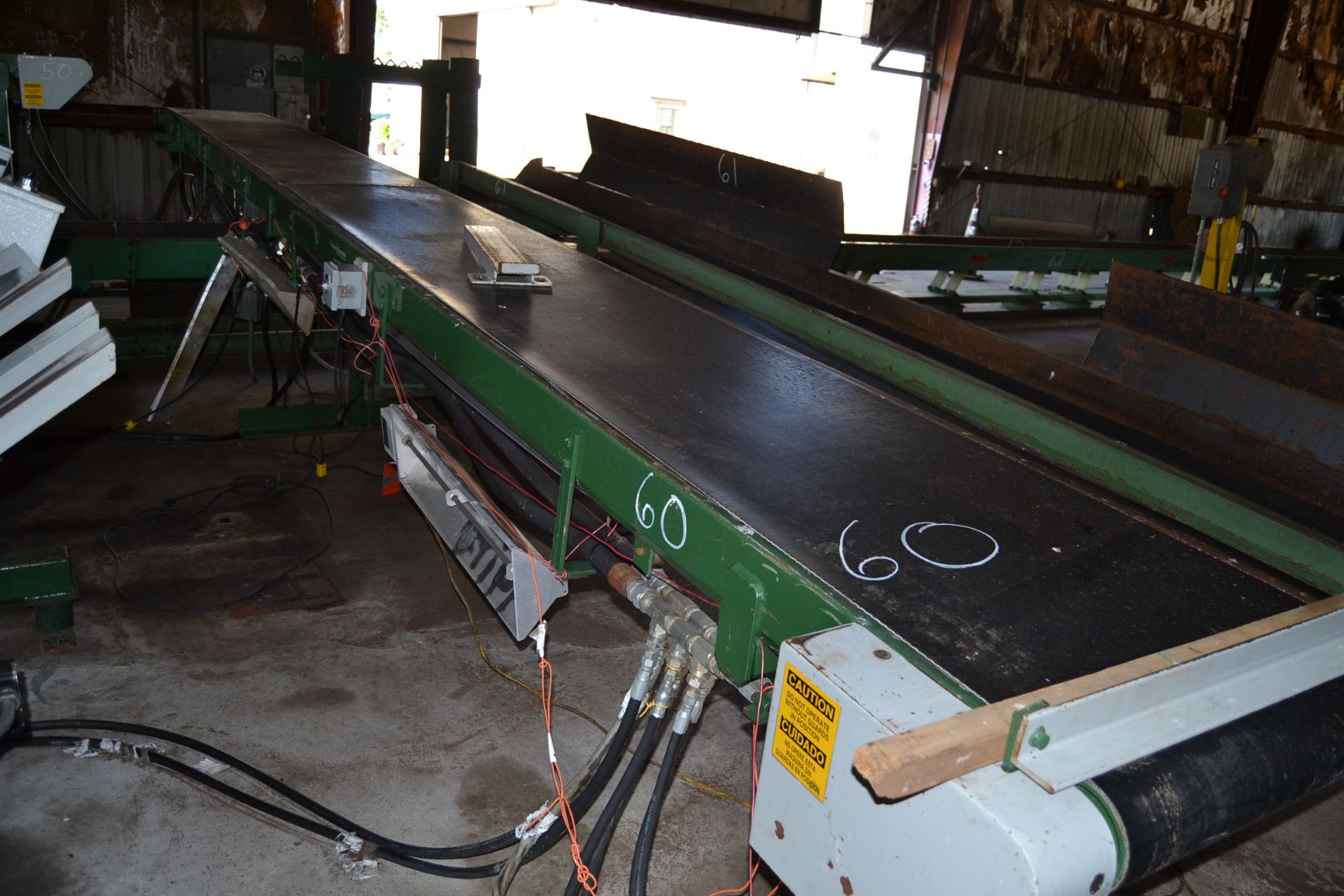 KEYSTONE 24"X20" BELT CONVEYOR W/ HYDRAULIC DRIVE