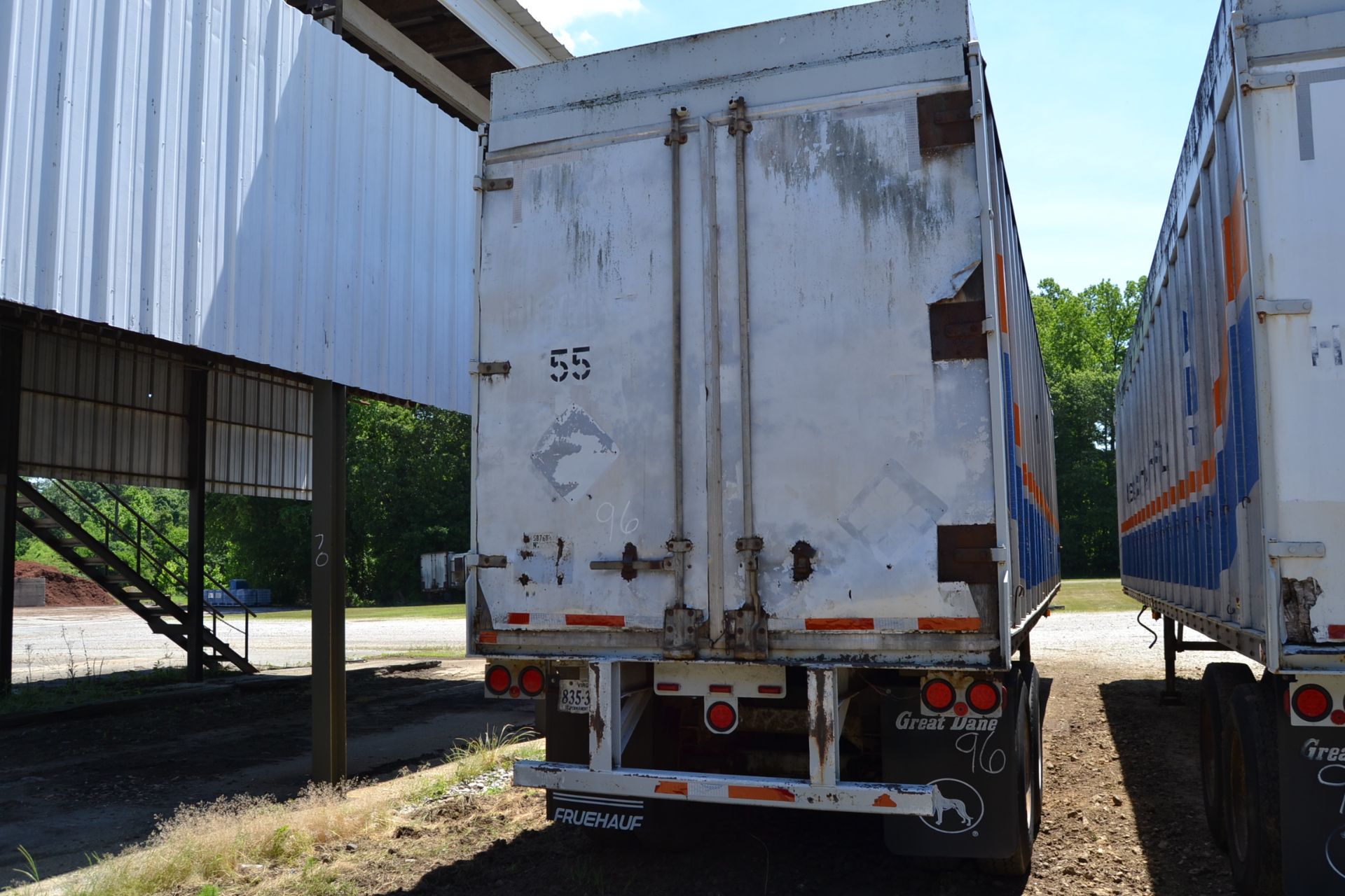 1974 FRUEHAUF 40' OPEN TOP TRAILER SN# SWS2086-44 - Image 3 of 3