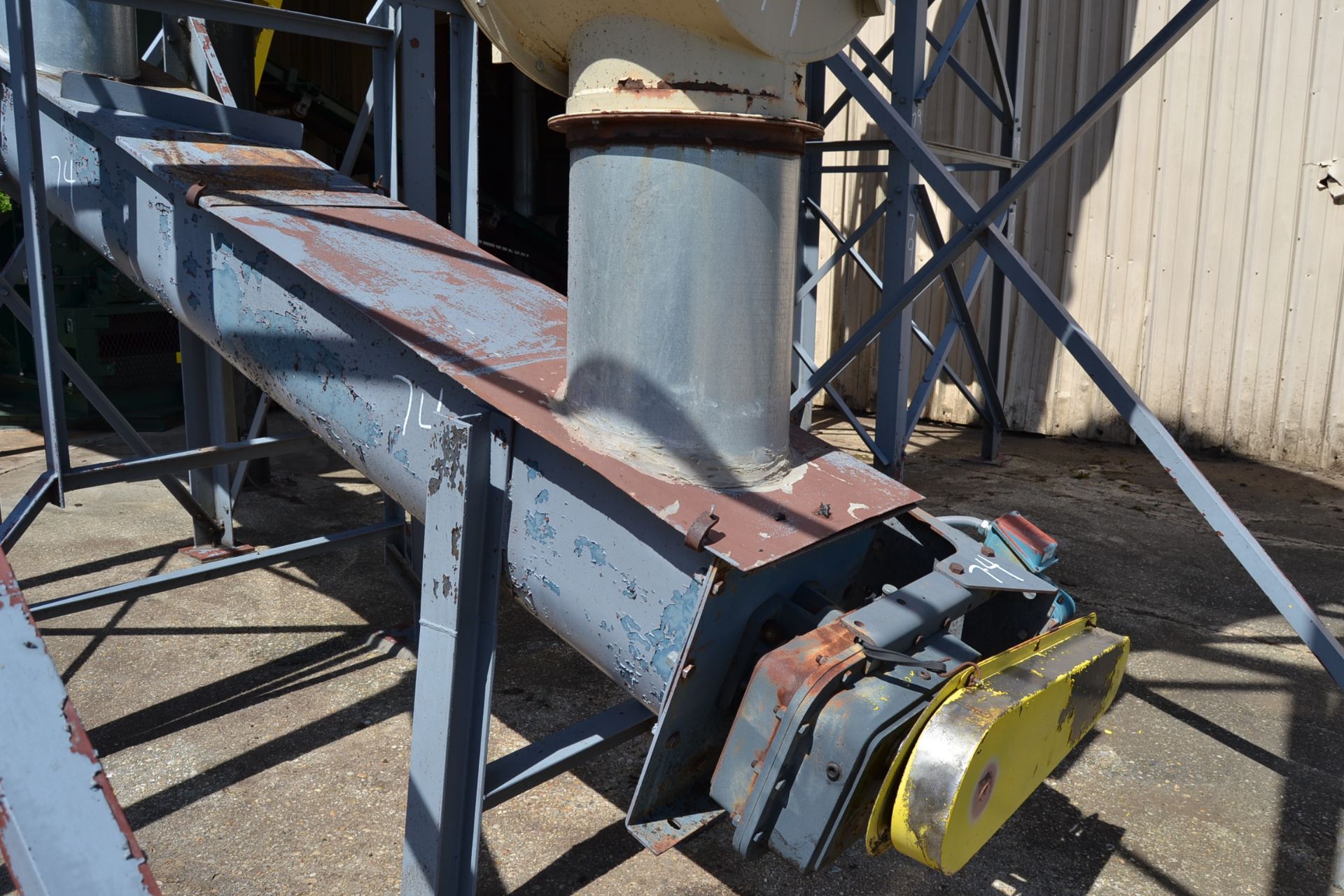 25' AUGER TYPE CONVEYOR W/ DRIVE - Bild 2 aus 2