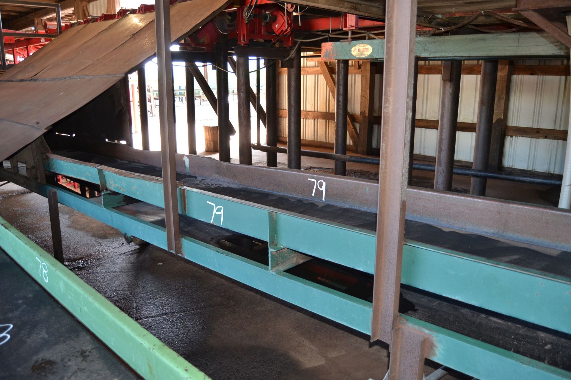 RECKART 24"X100' BELT CONVEYOR W/ DRIVE