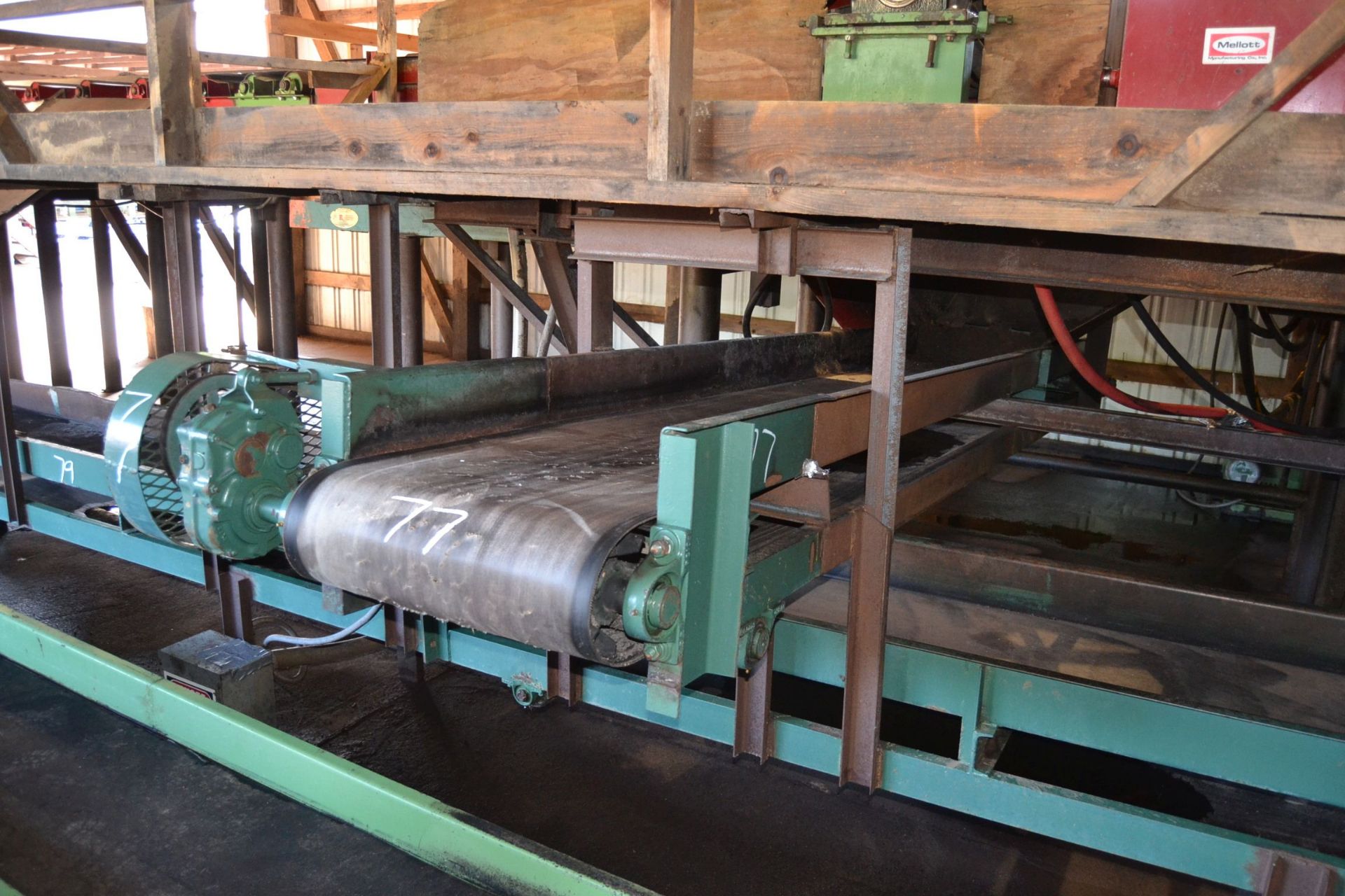 RECKART 24"14' BELT CONVEYOR W/ DRIVE - Image 3 of 3