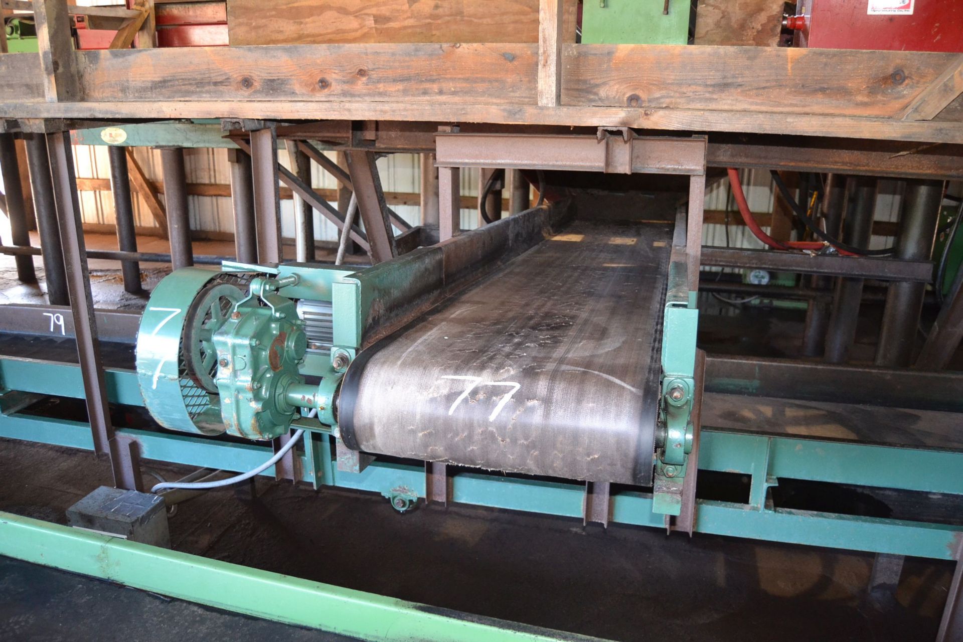 RECKART 24"14' BELT CONVEYOR W/ DRIVE - Image 2 of 3