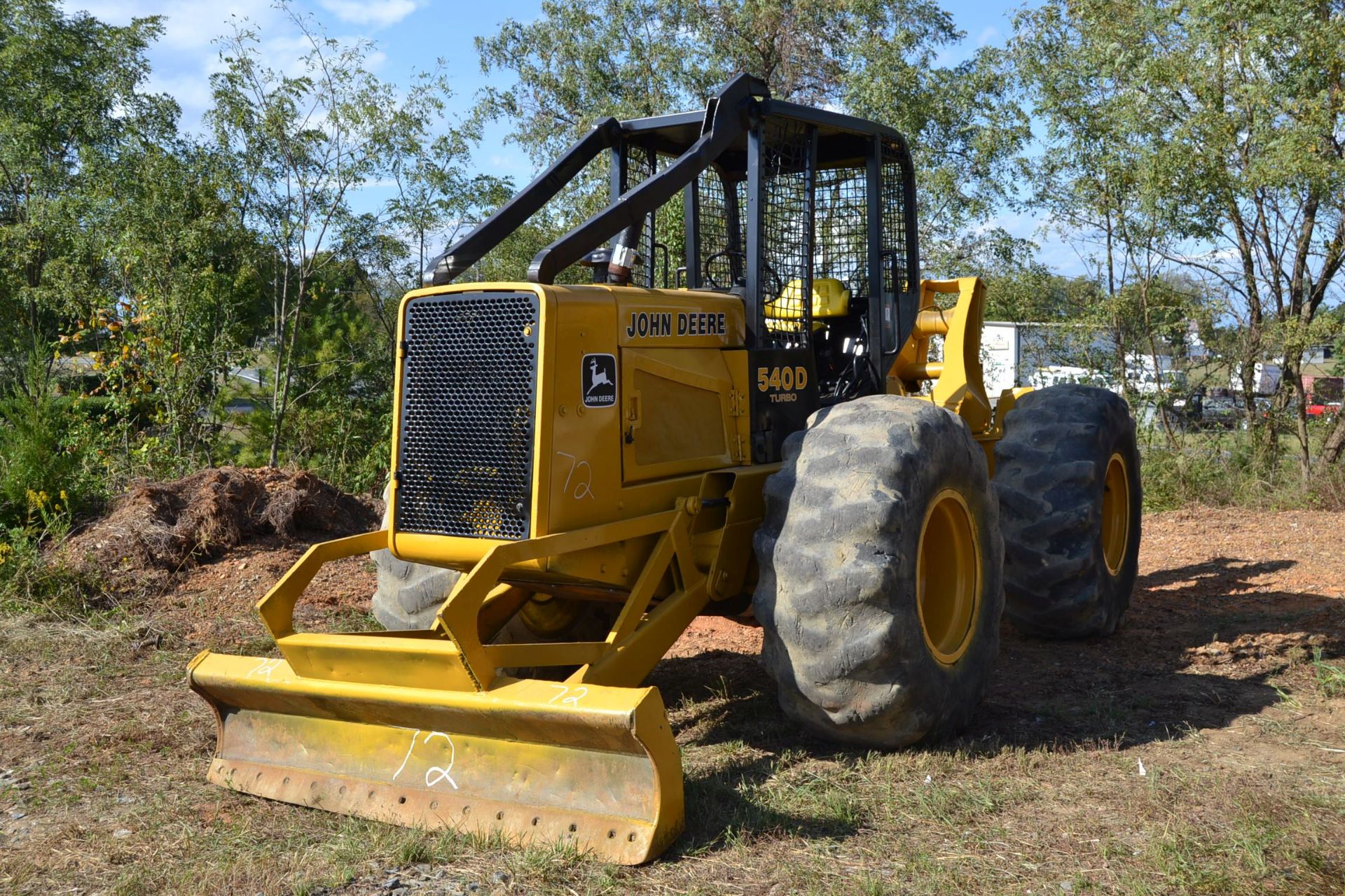 JOHN DEERE 540D CABLE SKIDDER SN#518869