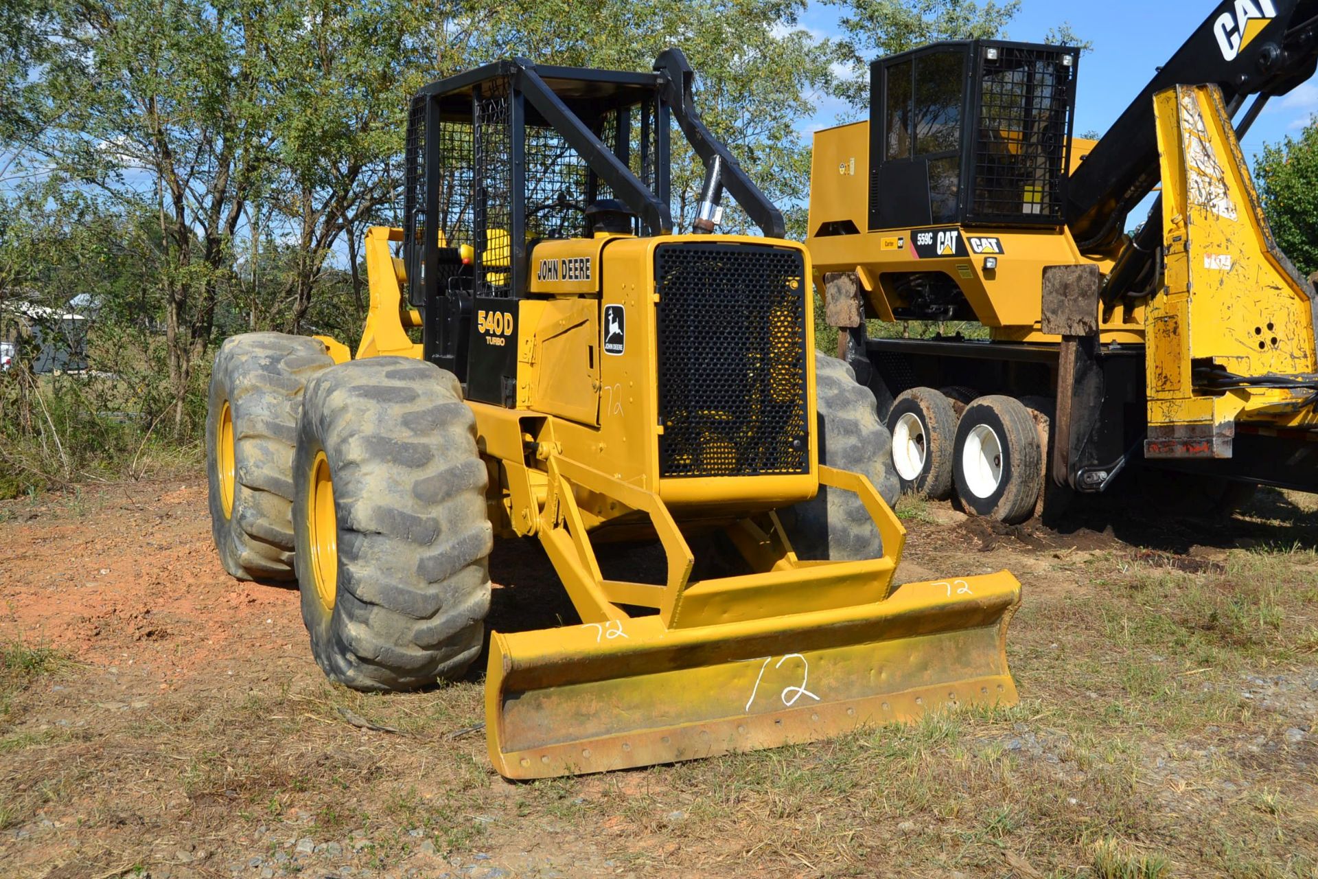 JOHN DEERE 540D CABLE SKIDDER SN#518869 - Image 2 of 4