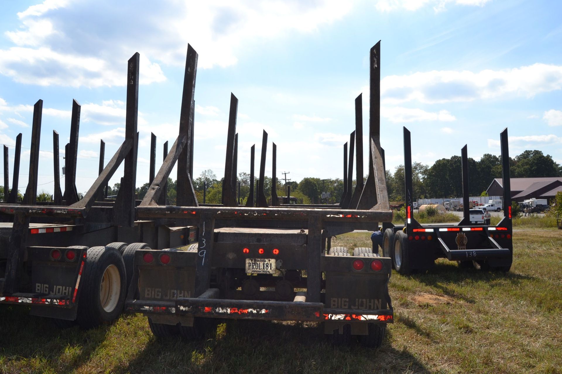 2016 BIG JOHN 42' DOUBLE BUNK LOG TRAILER VIN#1B9PA4221GFBJ6181 - Image 2 of 2