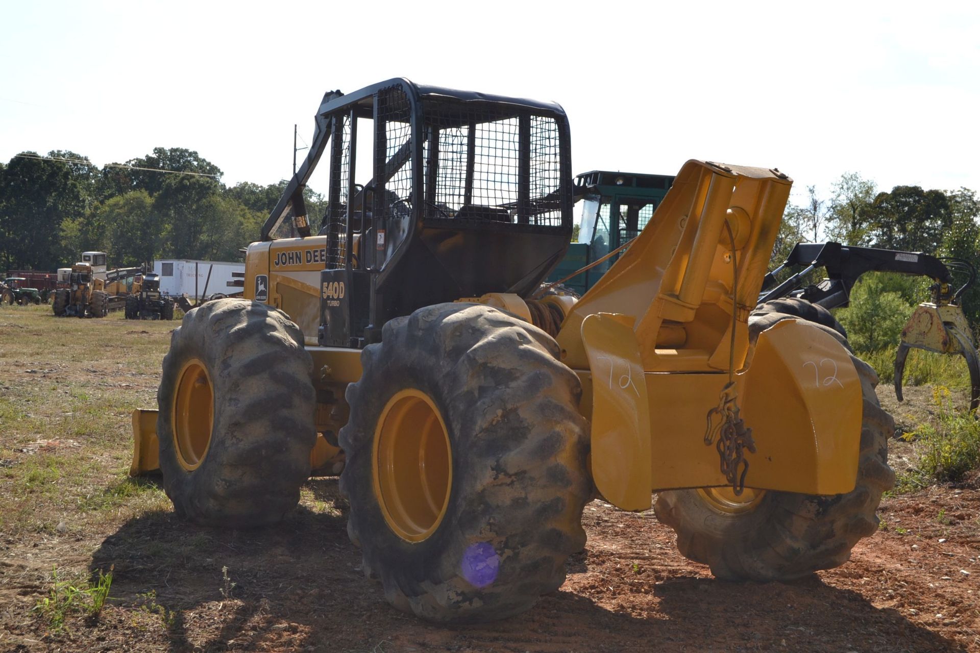 JOHN DEERE 540D CABLE SKIDDER SN#518869 - Image 4 of 4