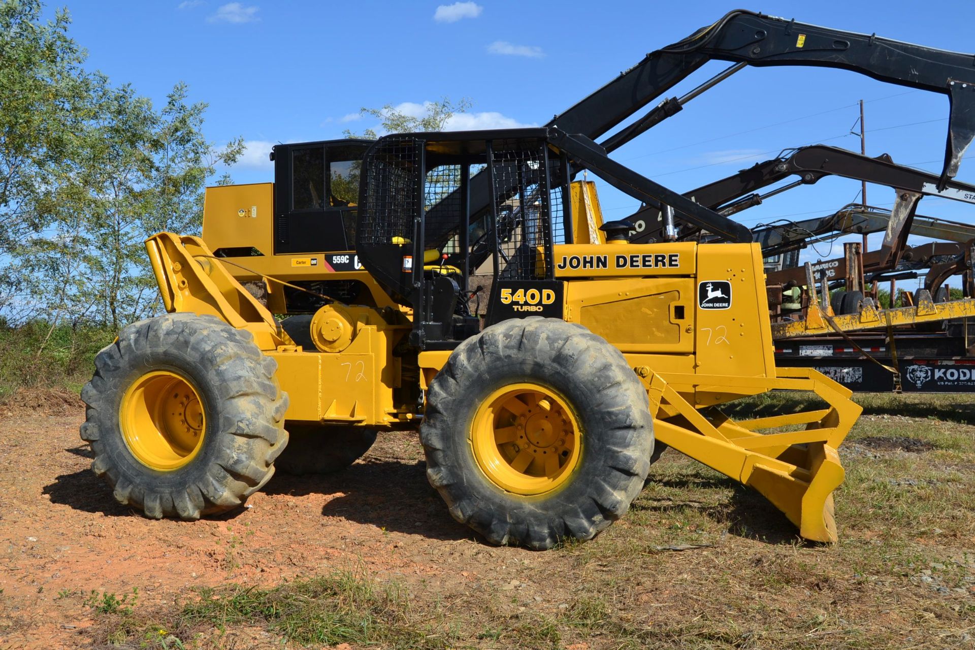 JOHN DEERE 540D CABLE SKIDDER SN#518869 - Image 3 of 4