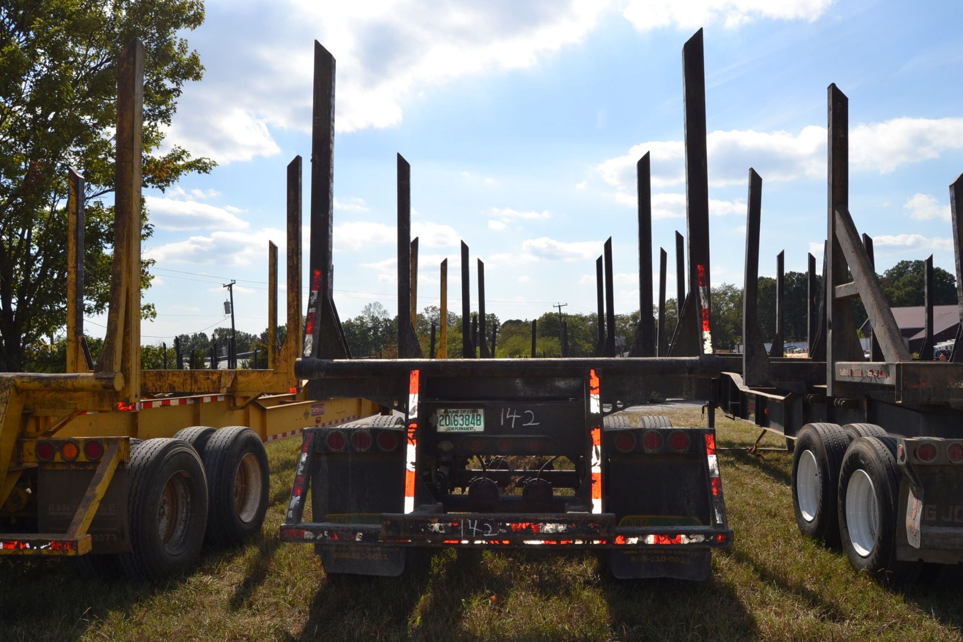 2015 MCLENDON 42' DOUBLE BUNK LOG TRAILER VIN#1M9FT4224GA776091 - Image 2 of 2