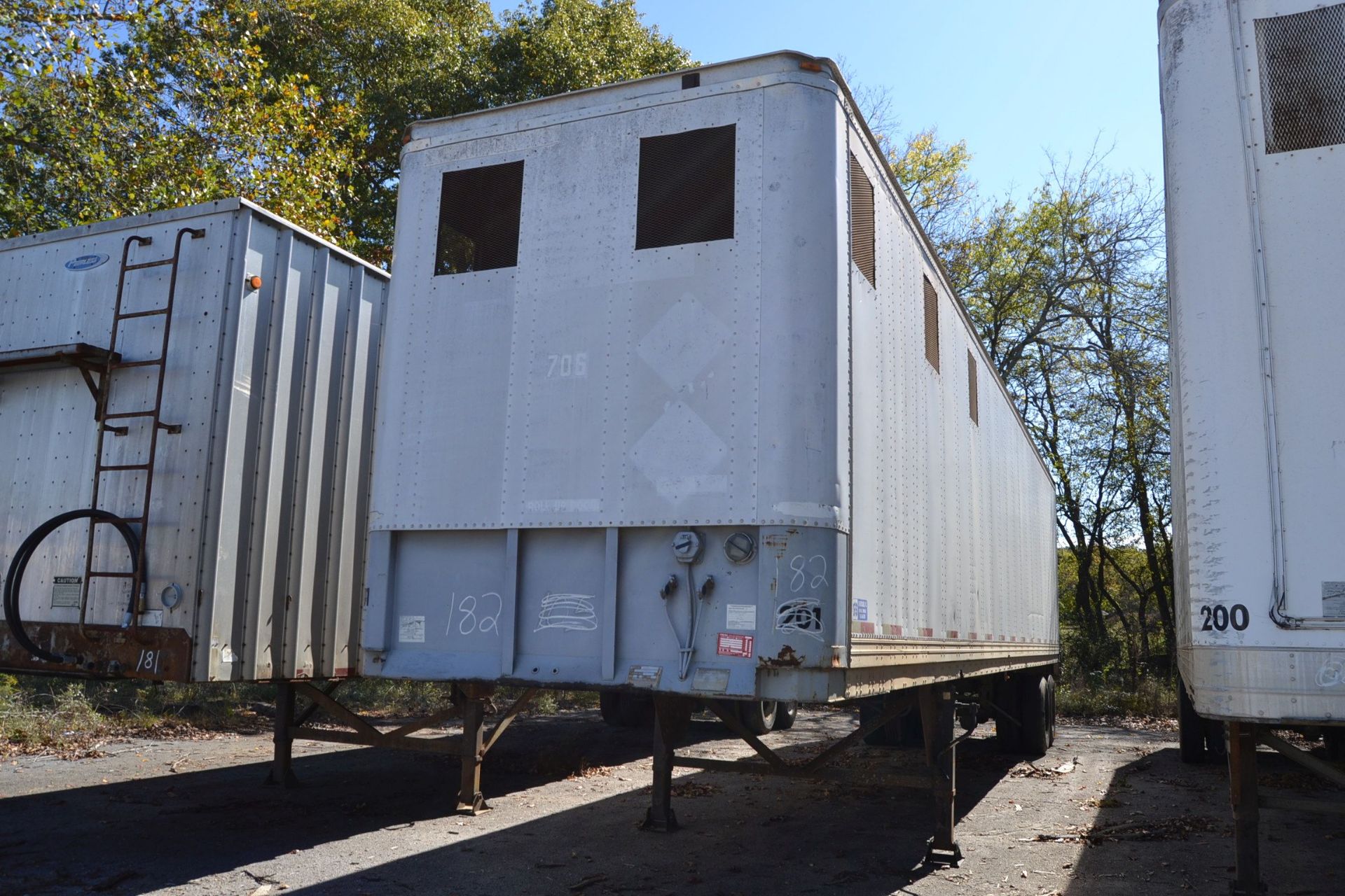 1985 TRAILMOBILE 45' CHIP TRAILER SN# 1PTO11AJOF9008114 - Image 2 of 3