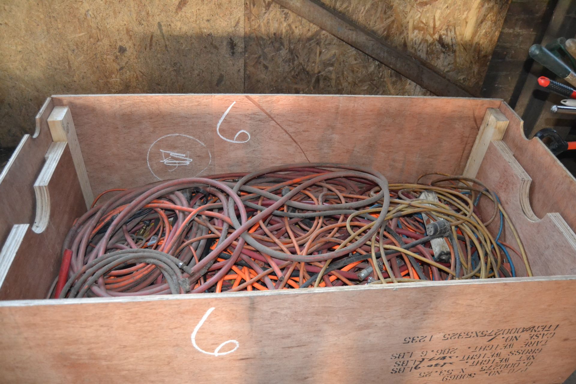 LOT OF AIR HOSE