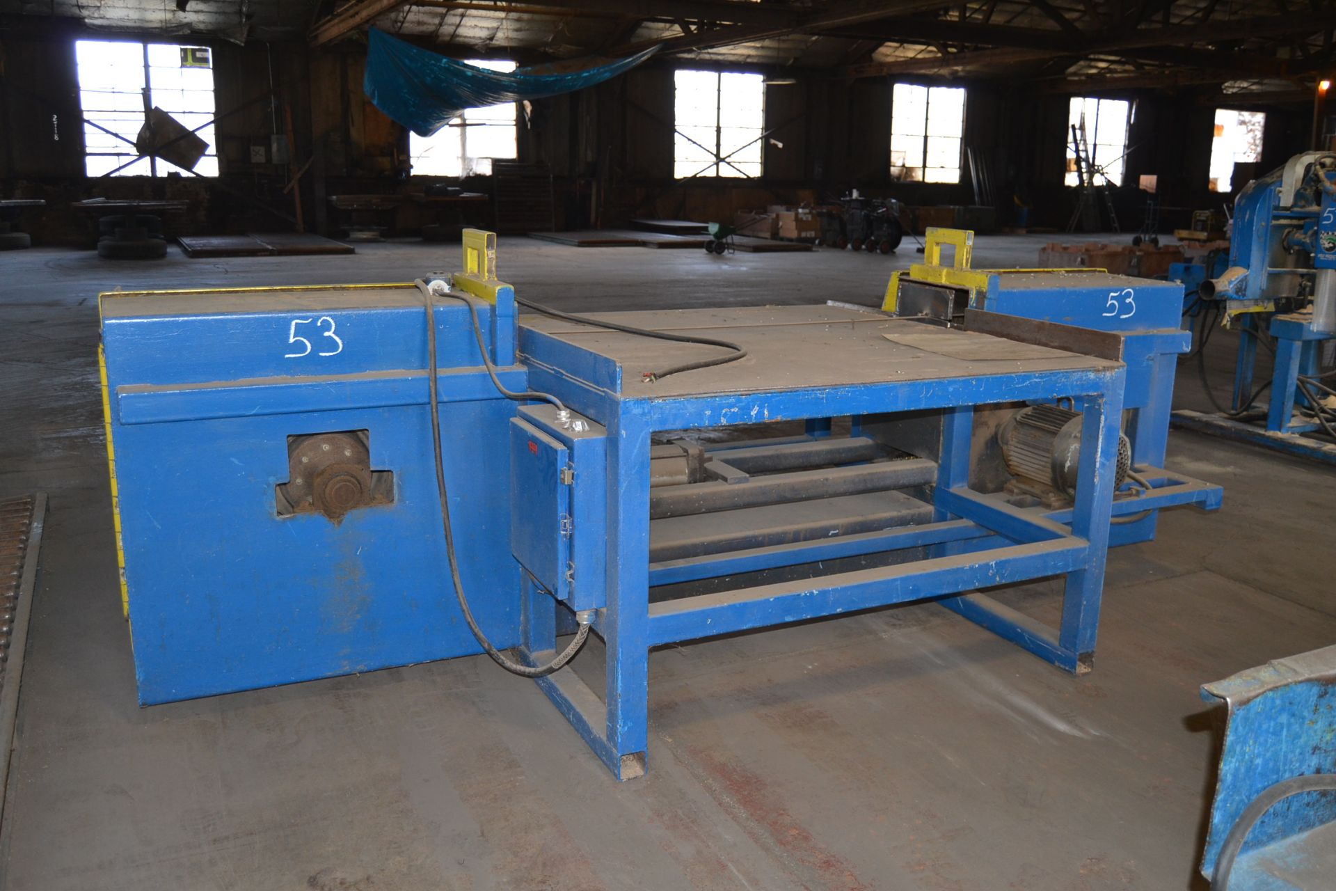 SMART BAND PALLET DISMANTLER W/ MOTOR & CONTROLS - Image 2 of 2