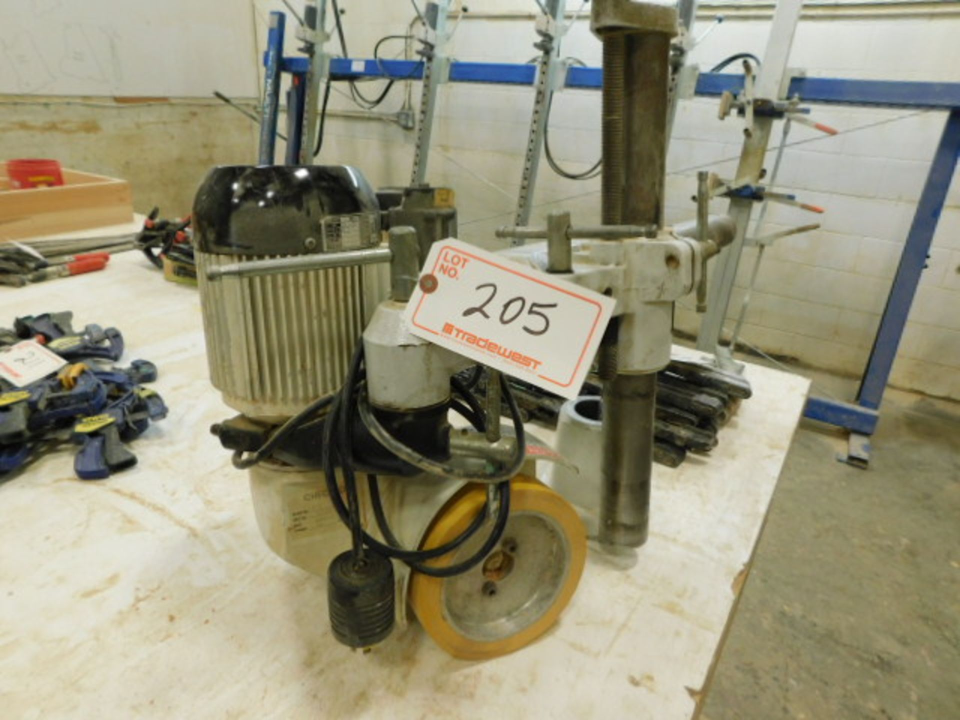 COMATIC SINGLE ROLL POWERFEED, MOD. AF14, 220V