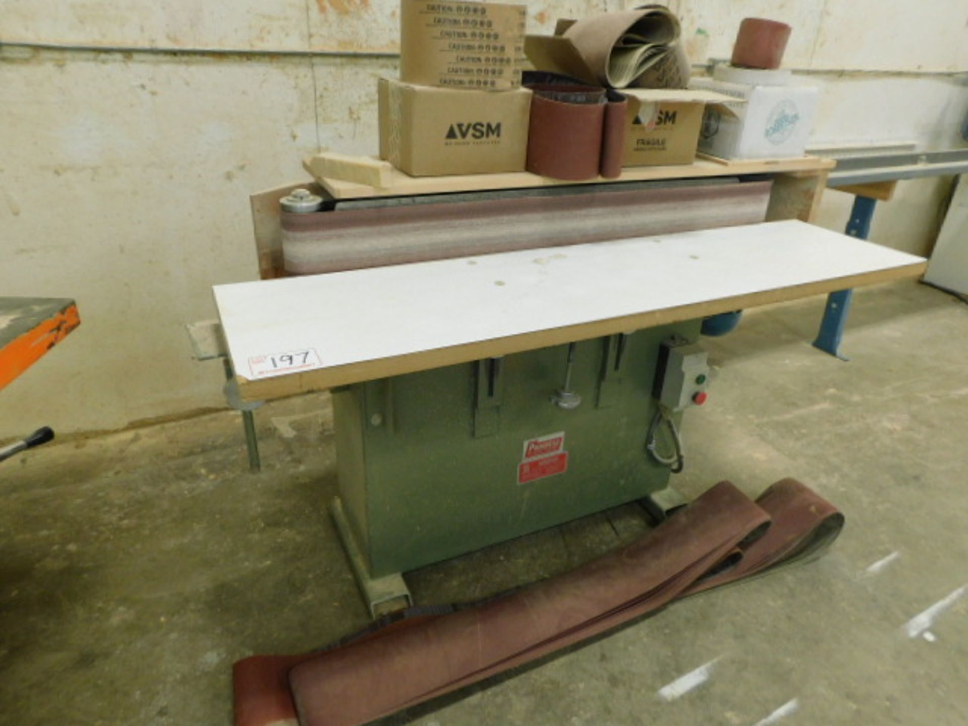 PROGRESS EDGE SANDER, MOD PMC-150, 2HP, 220V, 3PH