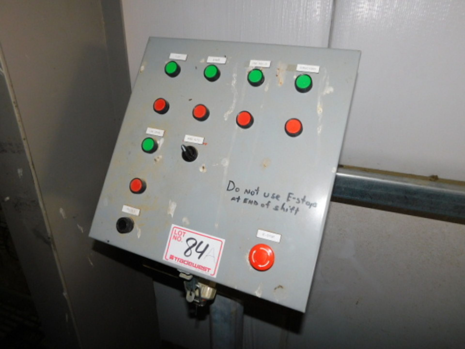 Trimmer Line Operator Console & PLC cabinet