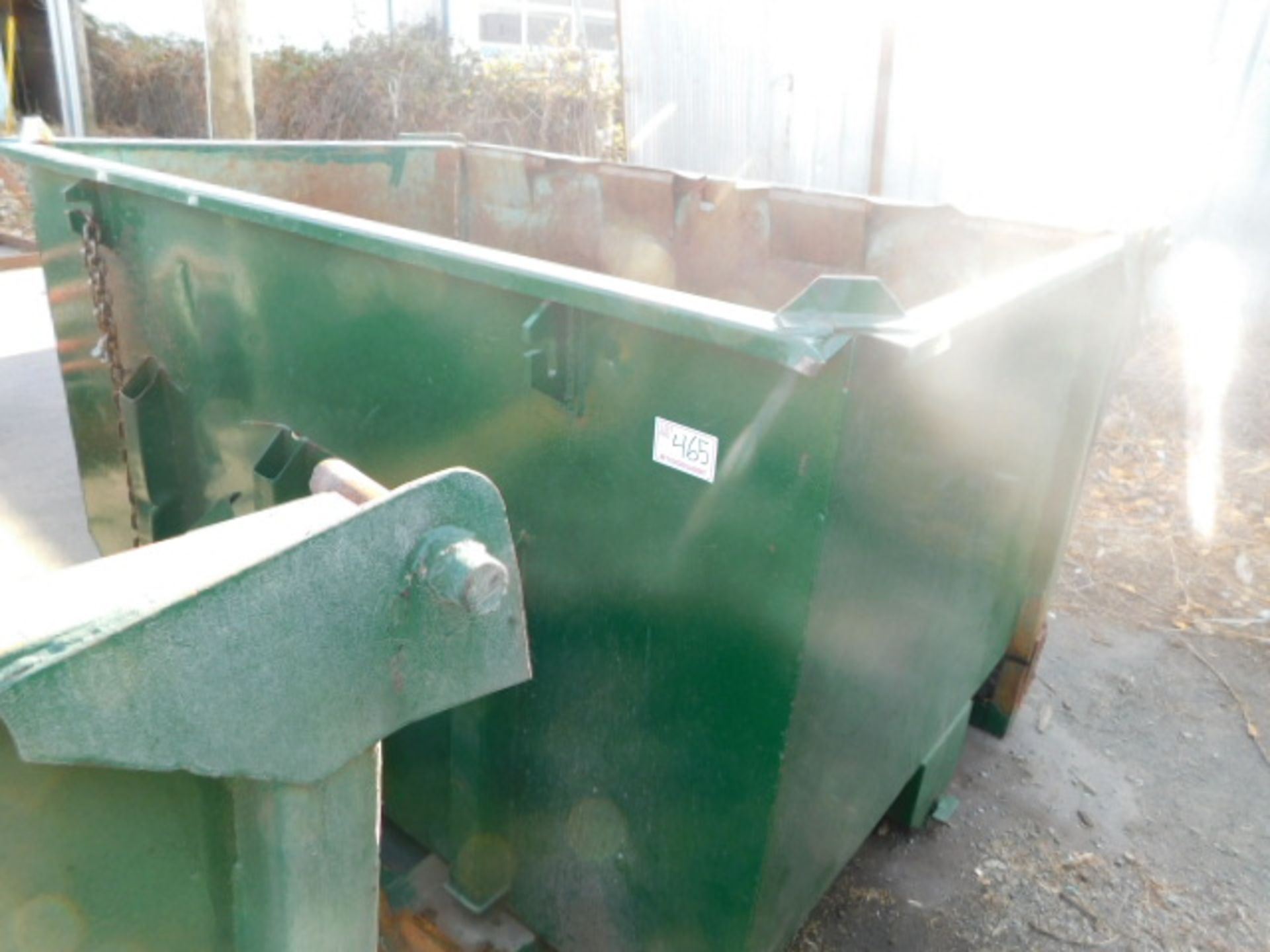 STEEL WASTE BIN