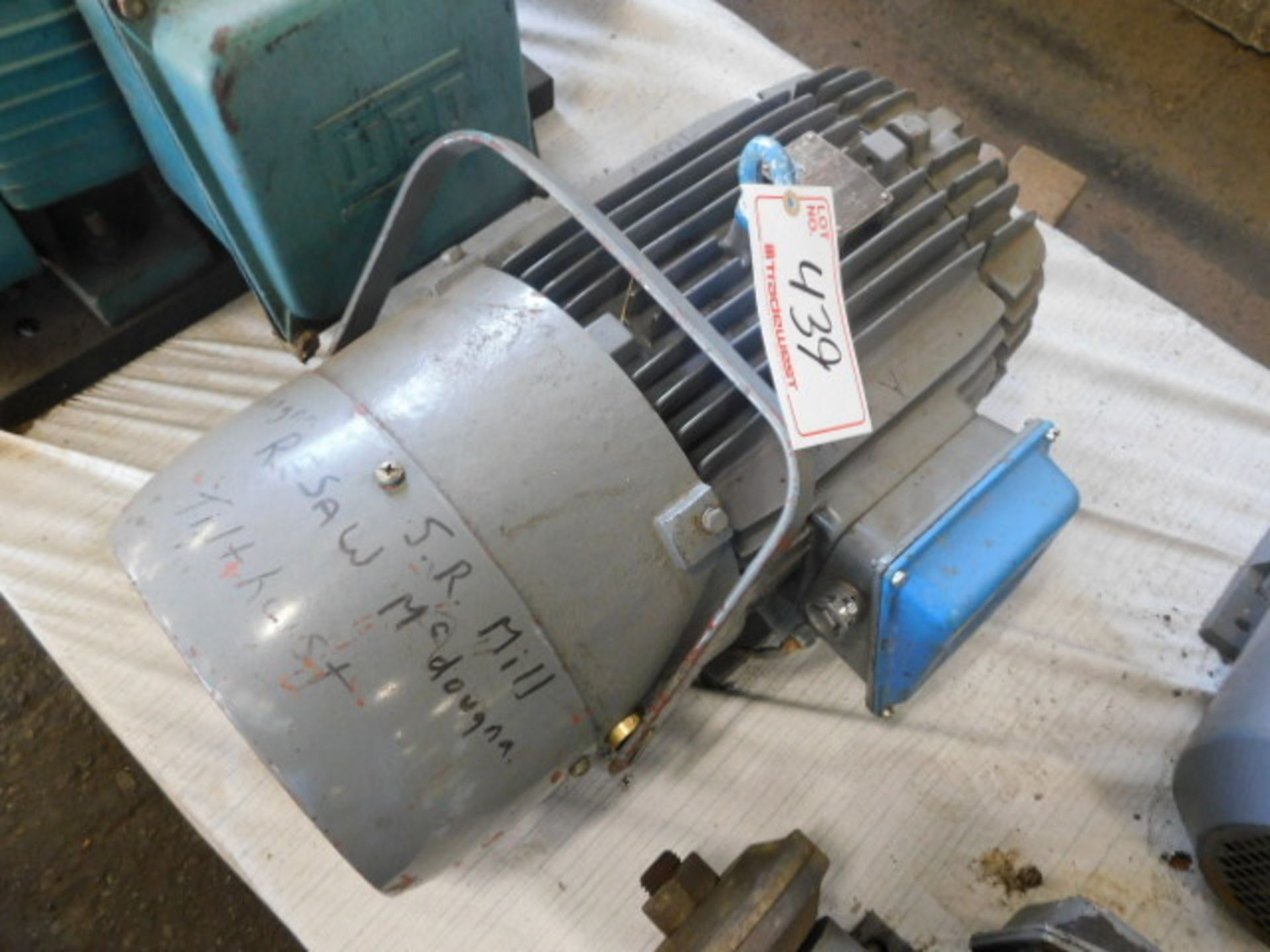 15HP, 460V, 1765RPM MOTOR