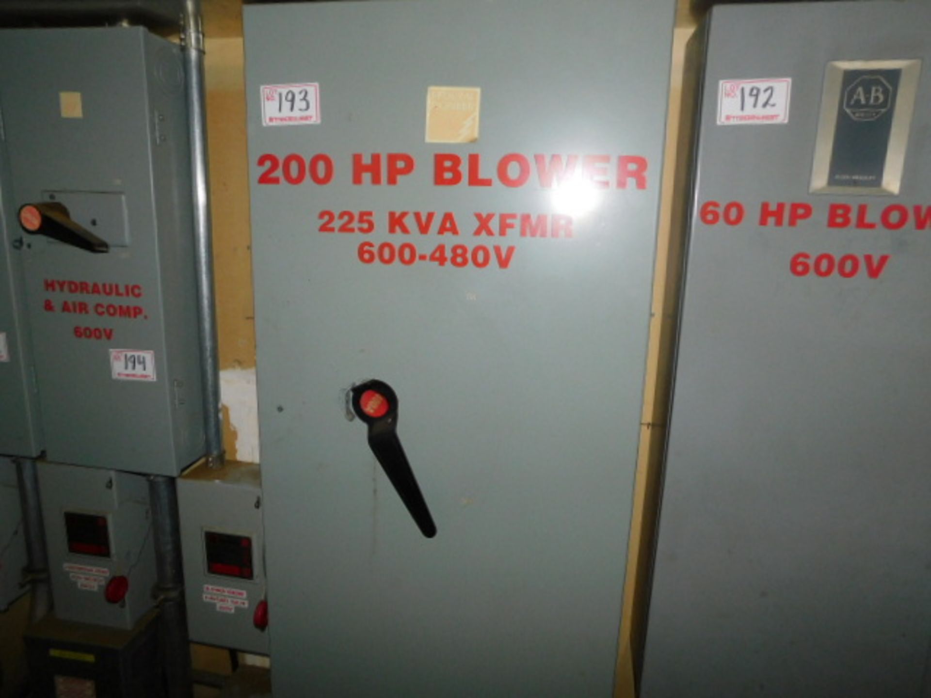 FPE 400AMP DISCONNECT (200HP BLOWER)