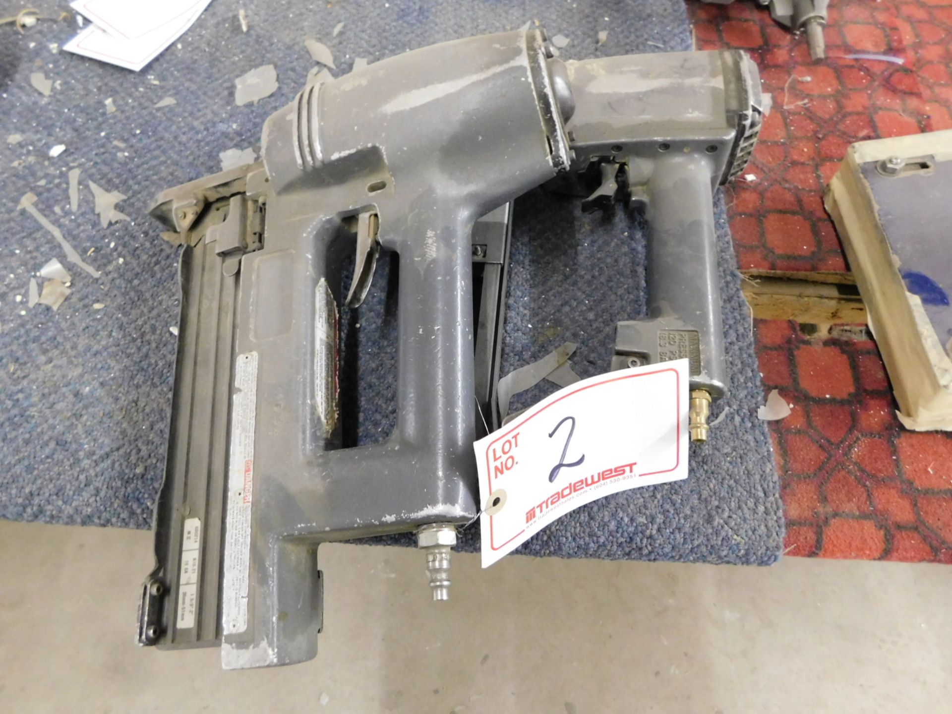 (2) SENCO PNEUMATIC STAPLE GUNS