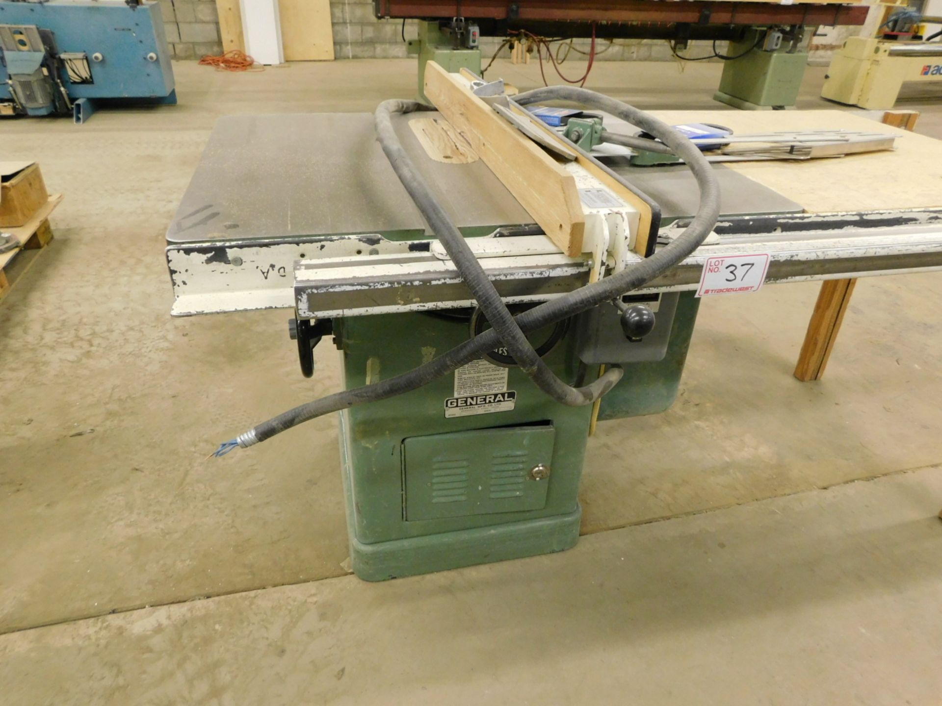 GENERAL 350 TABLE SAW W/ FENCE