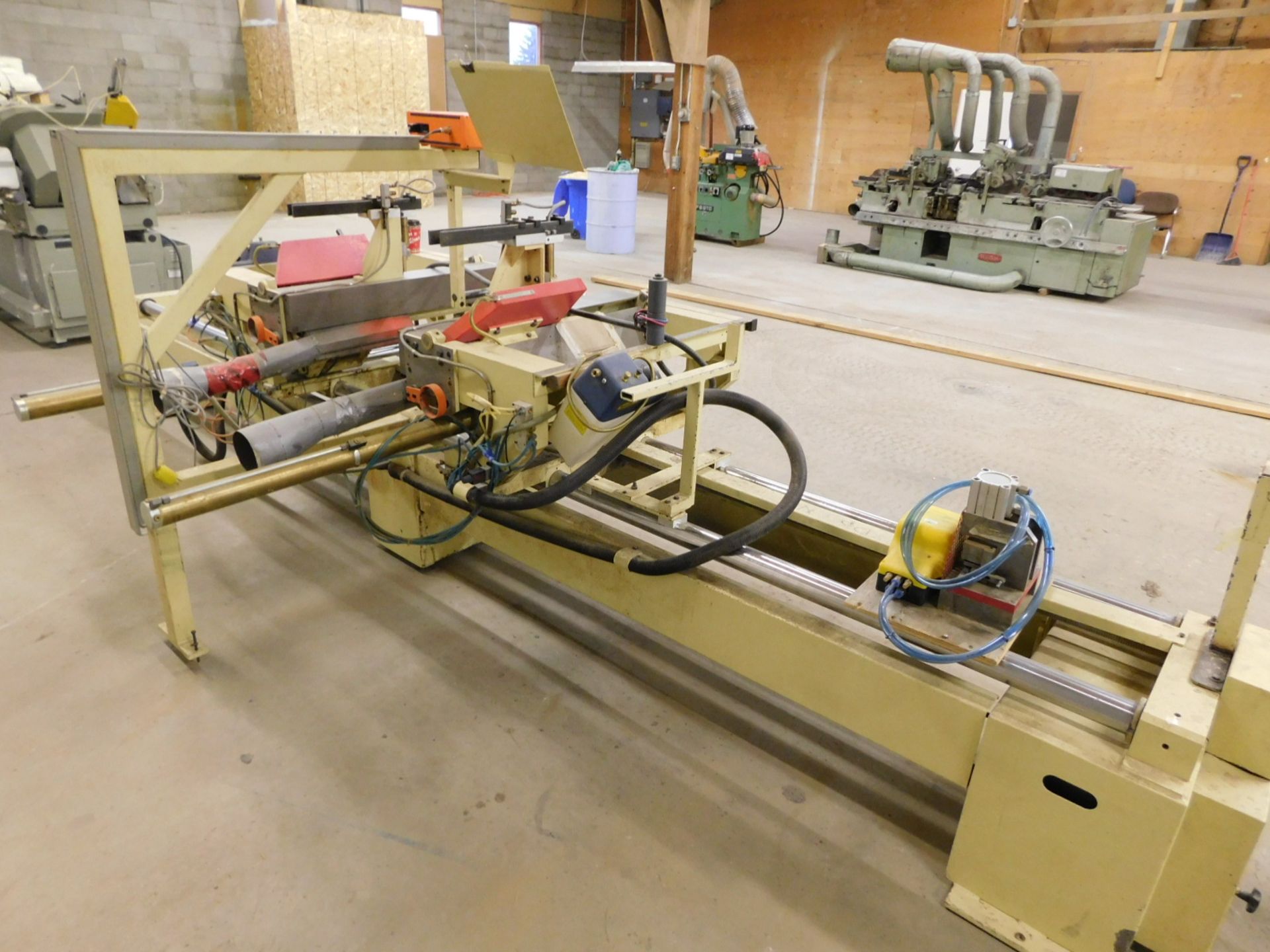 ACTUAL TRAVELLING DOUBLE MITRE SAW, ANGLE CUT, AGL-B400, DIGITAL CONTROLS - Image 3 of 3