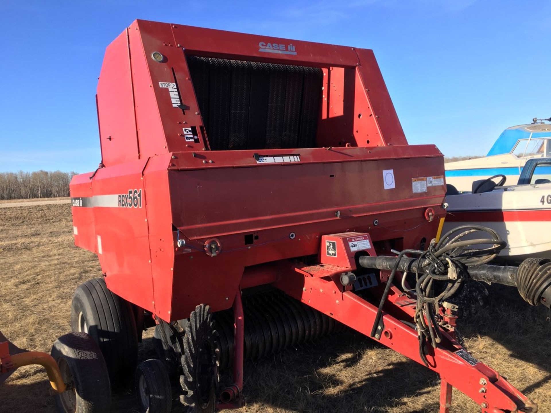 2002 Case 561 RBX Round Baler (good shape)