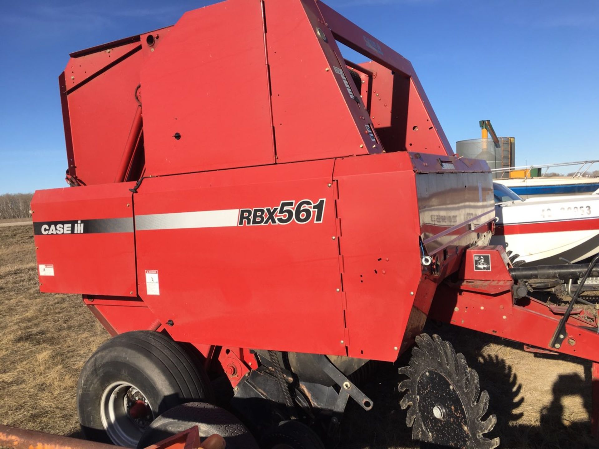 2002 Case 561 RBX Round Baler (good shape) - Image 2 of 7