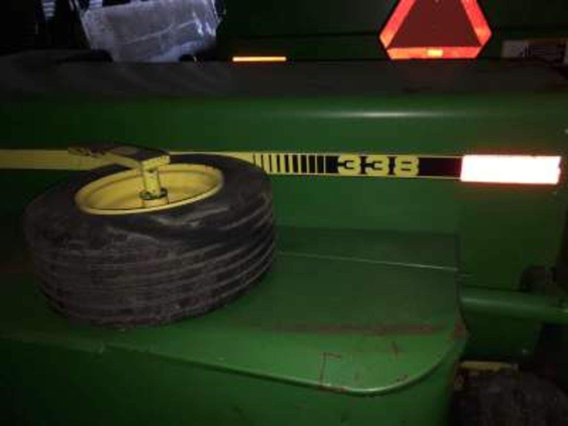 JD 338 square baler (nice shape) (shedded) - Image 7 of 9