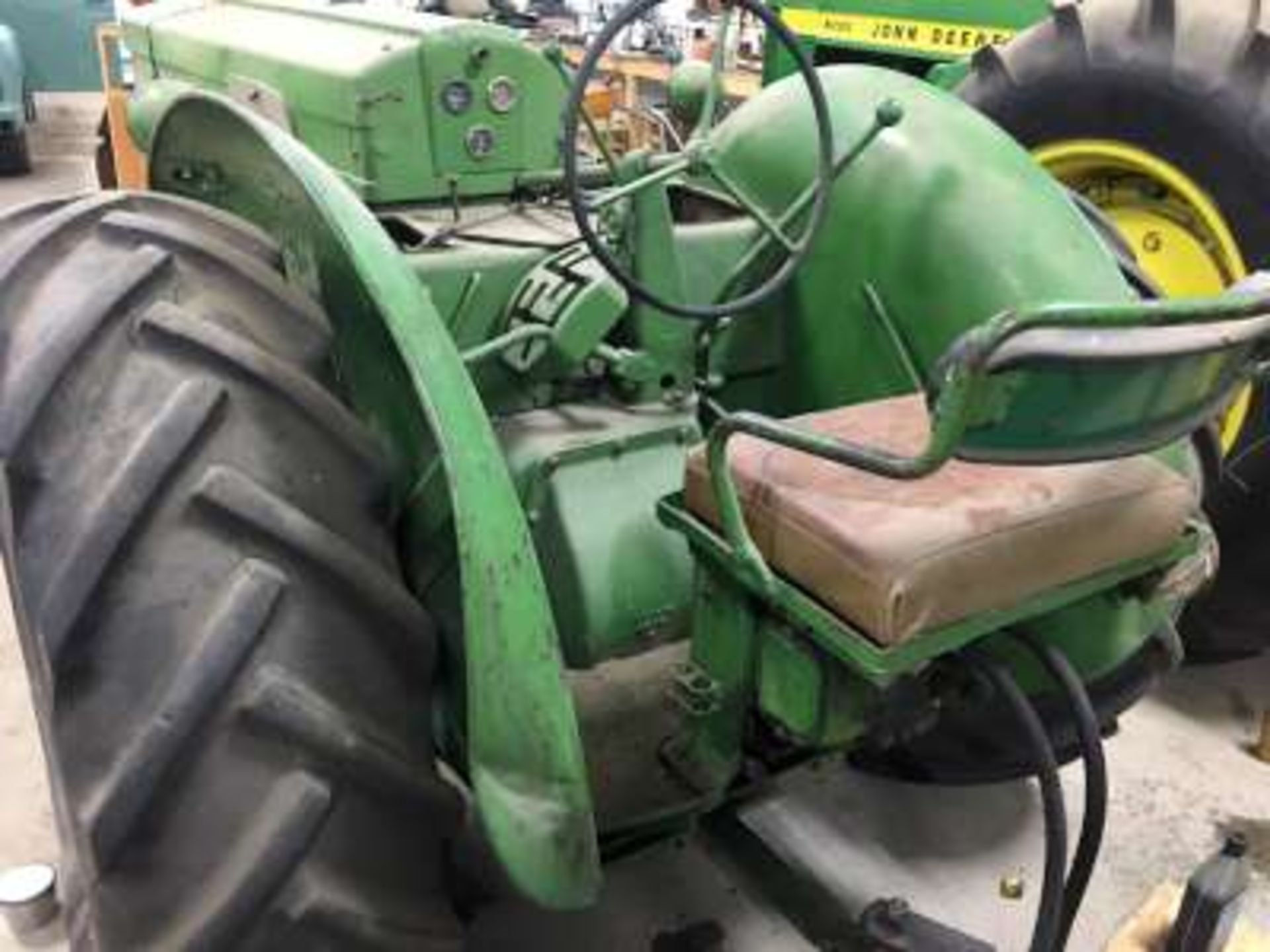 JD AR styled tractor s/n 282809, 14.9x26 tires, pto (nice shape) (restored?) - Image 3 of 3