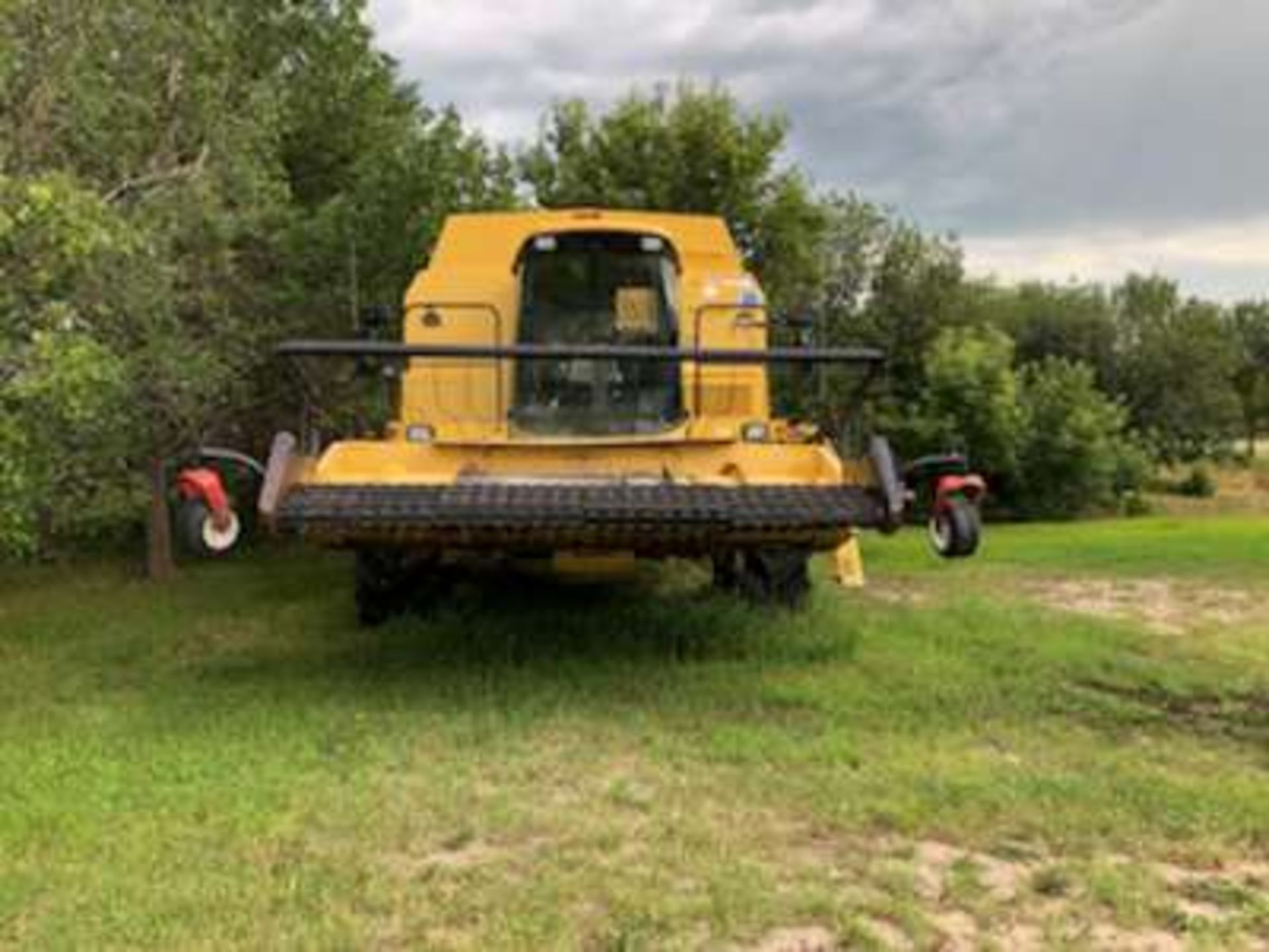 1997 NH TX68 combine, DSL, Chopper, NH 971 pick up, 3295 engine hours, Vortex engine, s/n 8322002, - Image 14 of 14