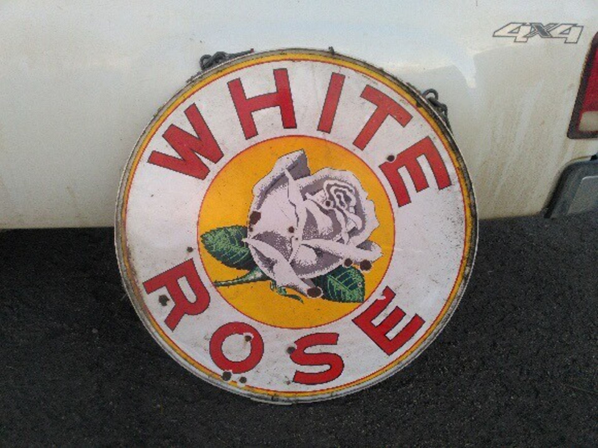 White Rose Sign