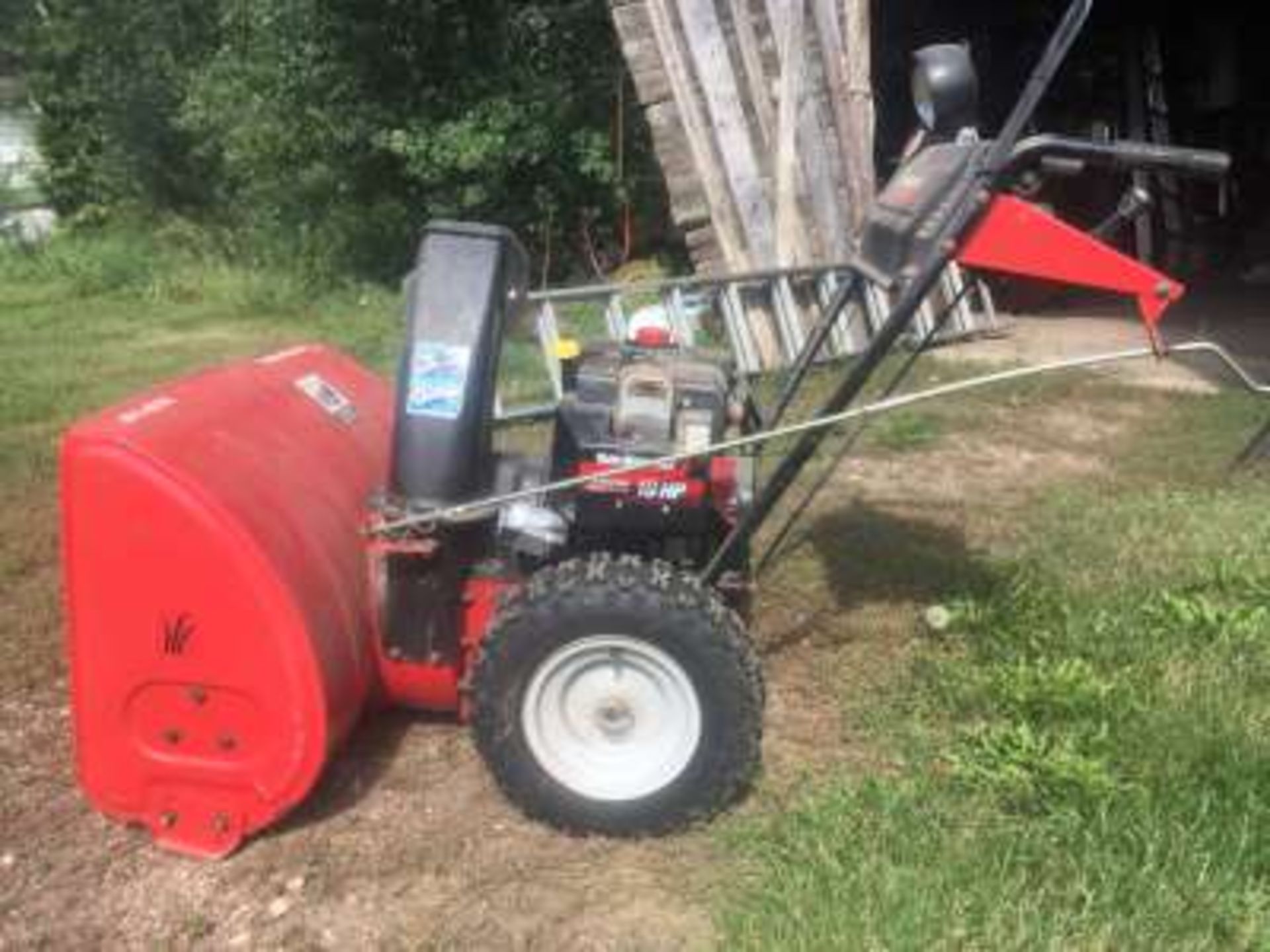 Snow blower 10 hp, 29”