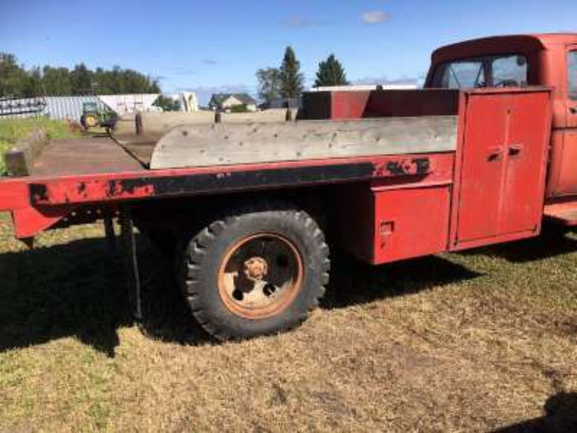 1965 Ford F600 Truck 300 Engine comes with Heavy Duty Service/Utility Deck (was running before - Image 2 of 3