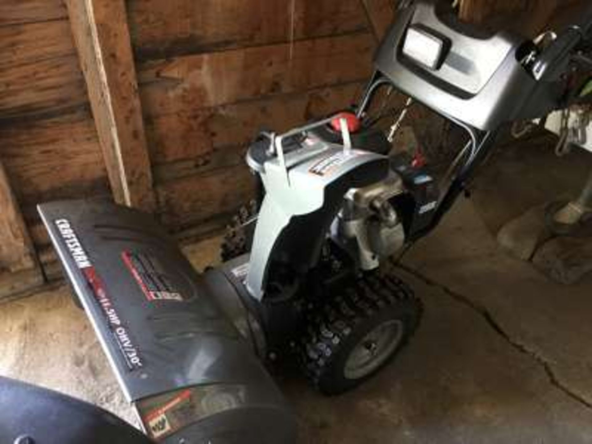 Craftsman 11.5hp Snow Blower, 30in., elect start (like new)