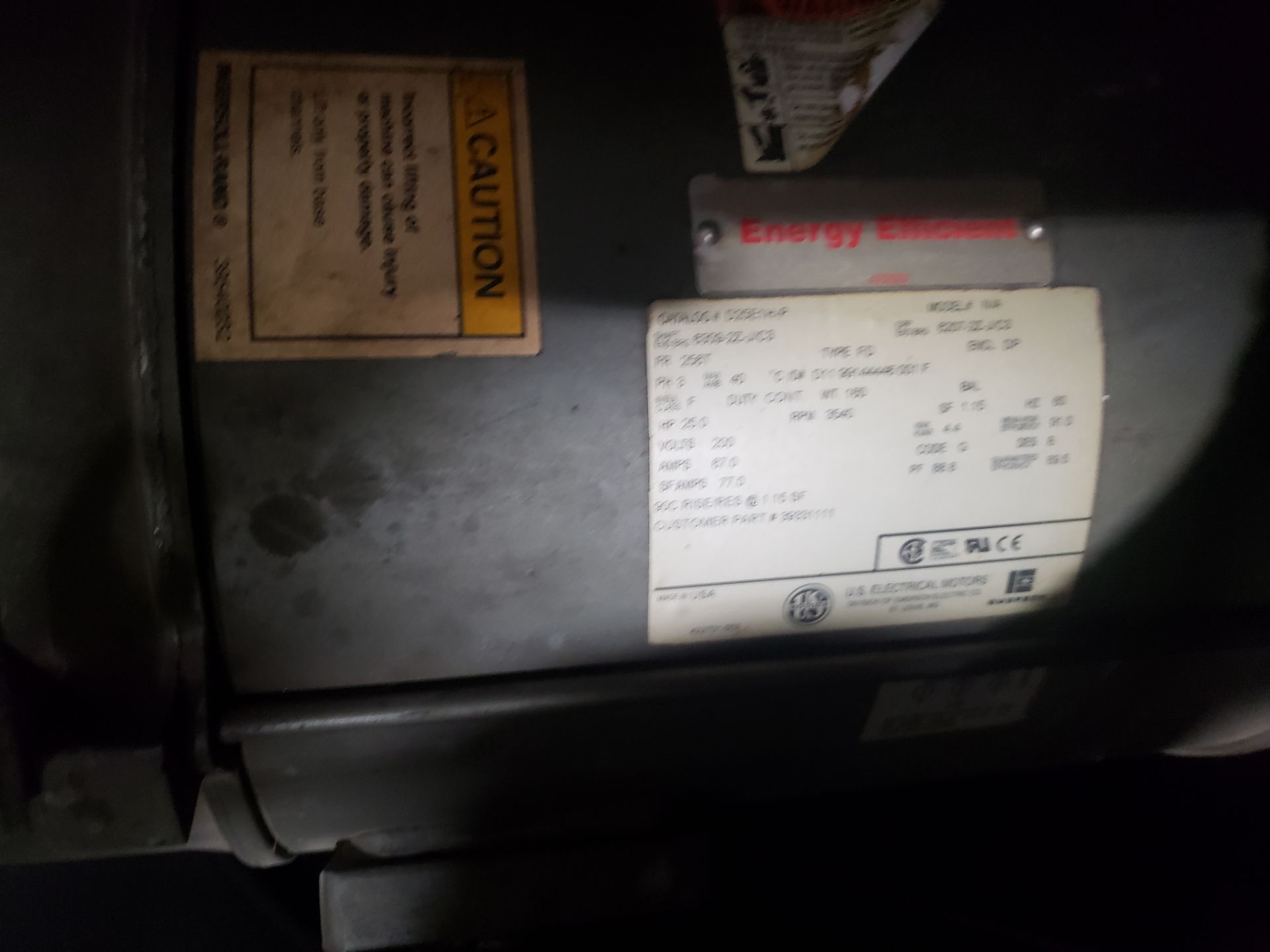Ingersoll-Rand modle SSR-EP25 Air Compressor, 97 CFM, 125 psi located Worcester, MA - Image 6 of 8