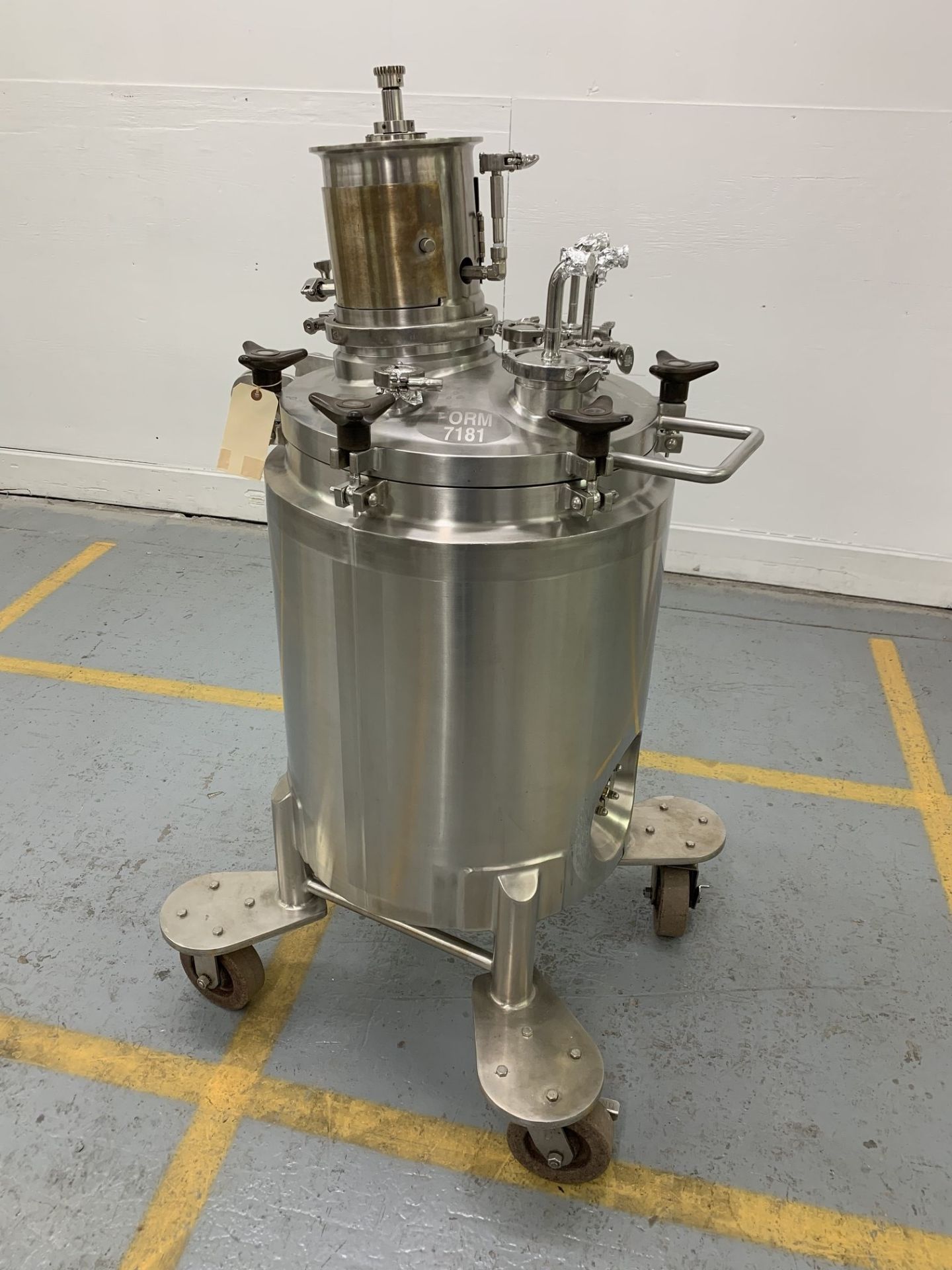 Lot # 170 - Lee Industries model 100LU 100 Liter Stainless Steel Jacketed Vacuum Kettle with - Image 3 of 5