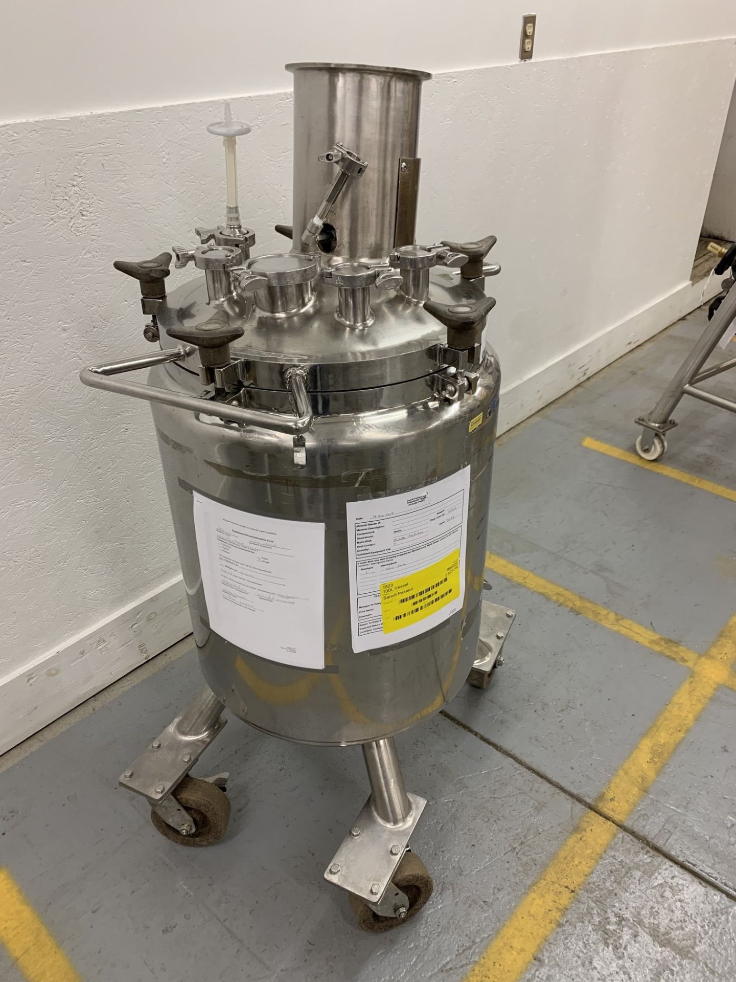 Lot # 15 - Lee Industries, Vacuum Kettle, 100LU, Stainless Steel, 100 Liter Steam Jacketed, - Image 2 of 3