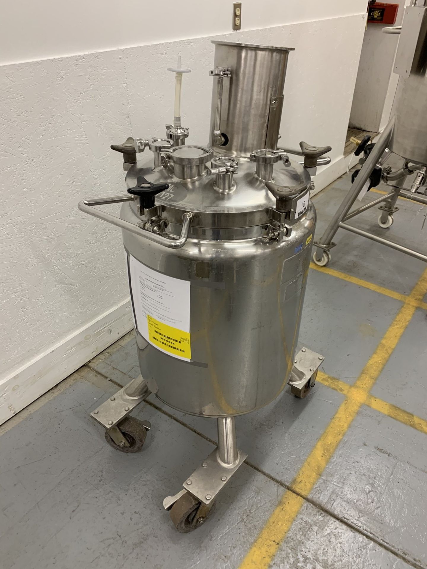 Lot # 16 - Lee Industries, Vacuum Kettle, 100LU, Stainless Steel, 100 Liter Steam Jacketed, - Image 2 of 3