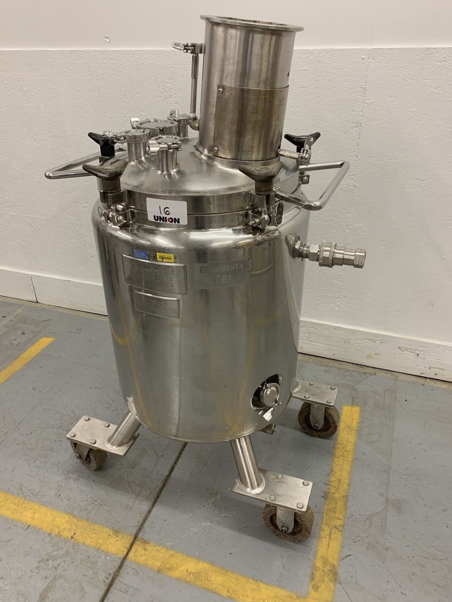 Lot # 16 - Lee Industries, Vacuum Kettle, 100LU, Stainless Steel, 100 Liter Steam Jacketed,