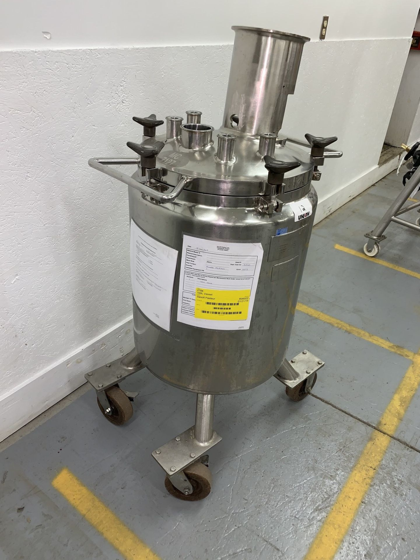 Lot # 12 - Lee Industries, Vacuum Kettle, 100LU, Stainless Steel, 100 Liter Steam Jacketed, - Image 2 of 3