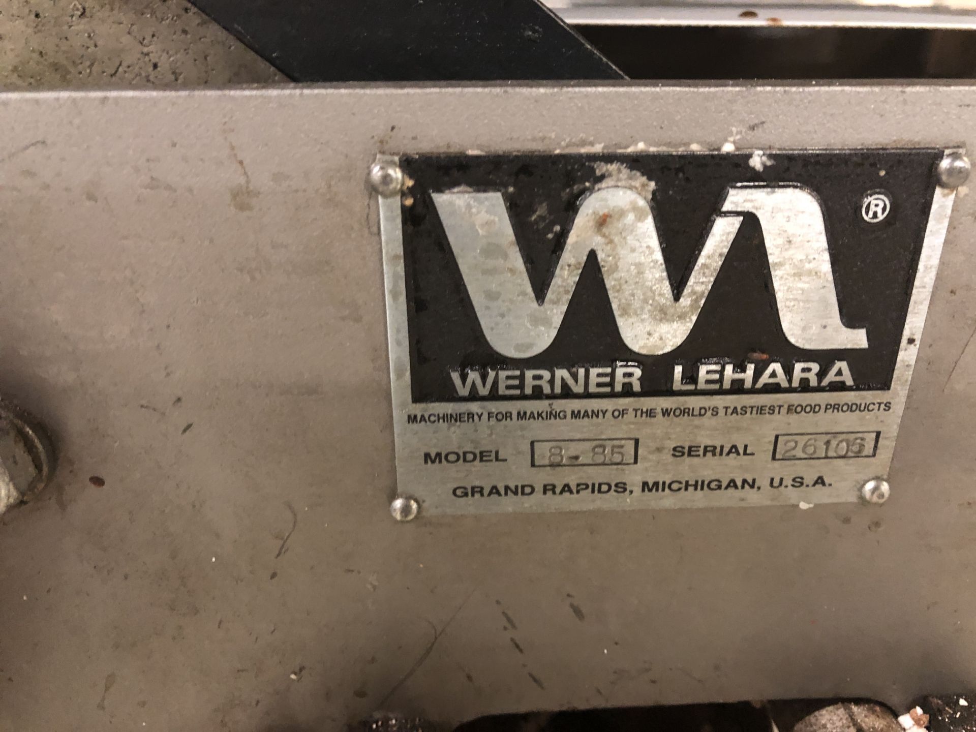 Werner Lehara 16" Wire-Cut Extruder with jacketed rolls, variable speed, (9) outlet 1.25" diameter - Image 3 of 8