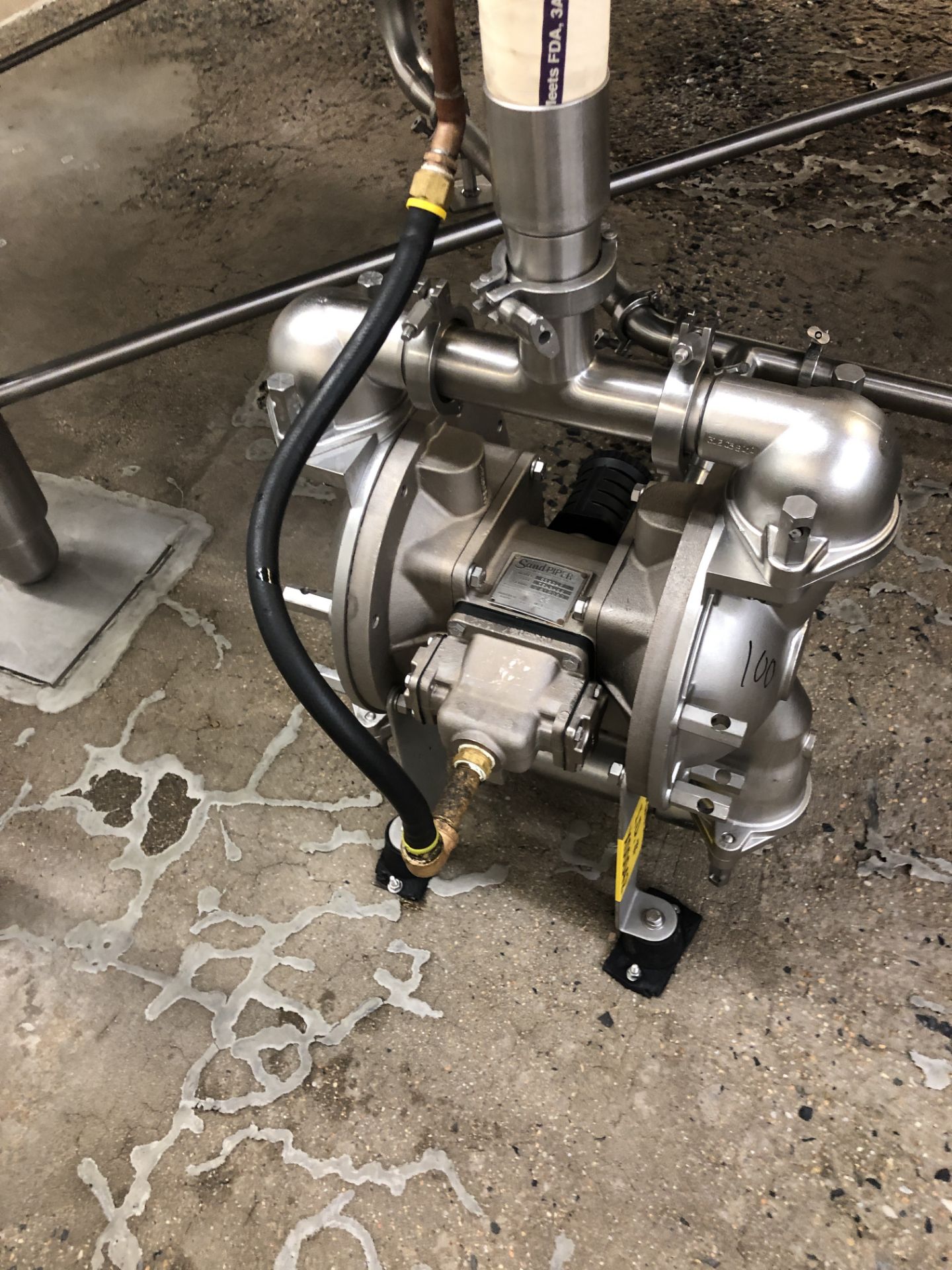 Sandpipe SSB2-A stainless steel diaphragm Pump