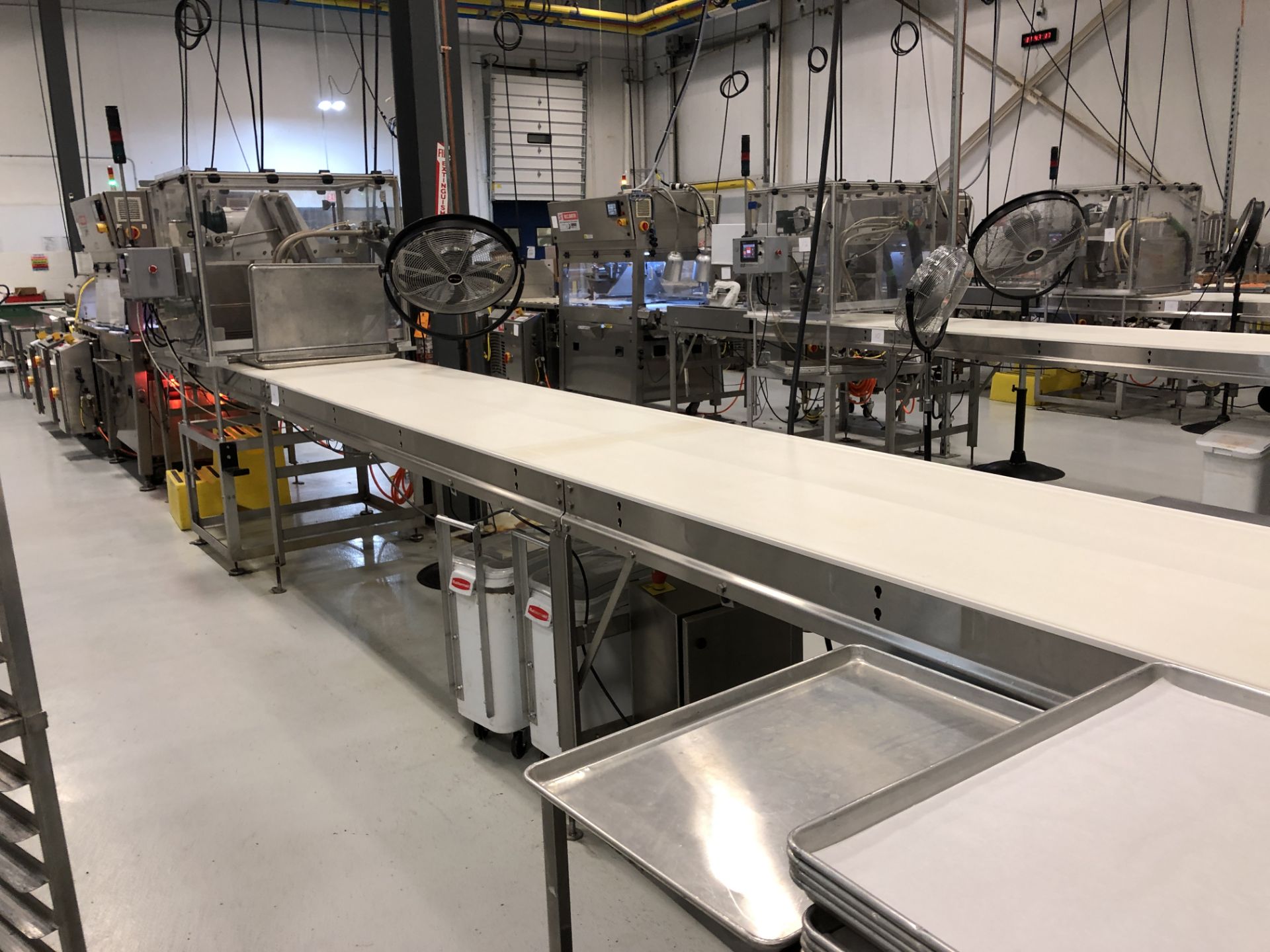 Dorner 27" wide x 26-ft long Ambient Cooling Conveyor